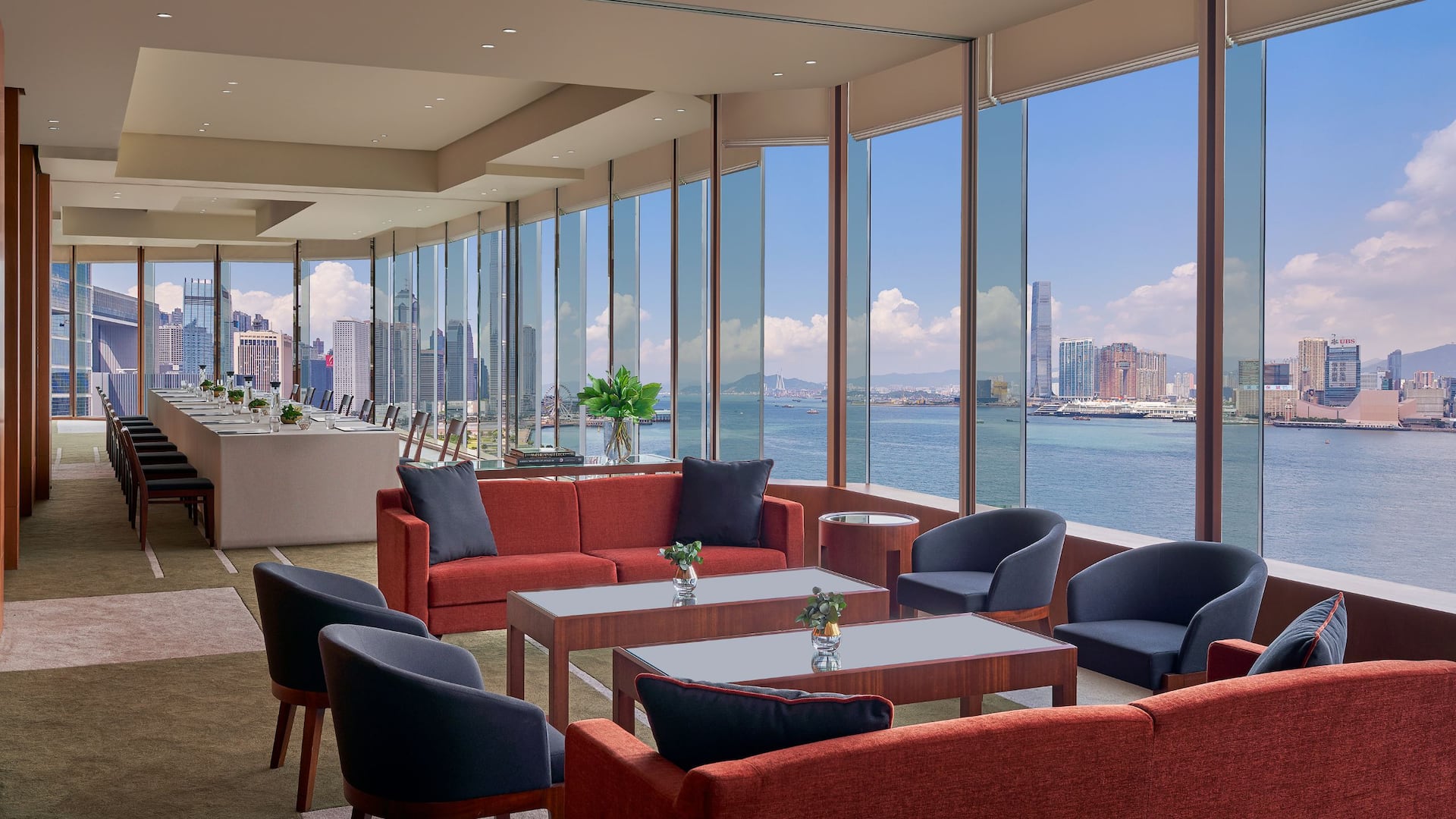 Grand Hyatt Hong Kong Executive Suite Meeting Area