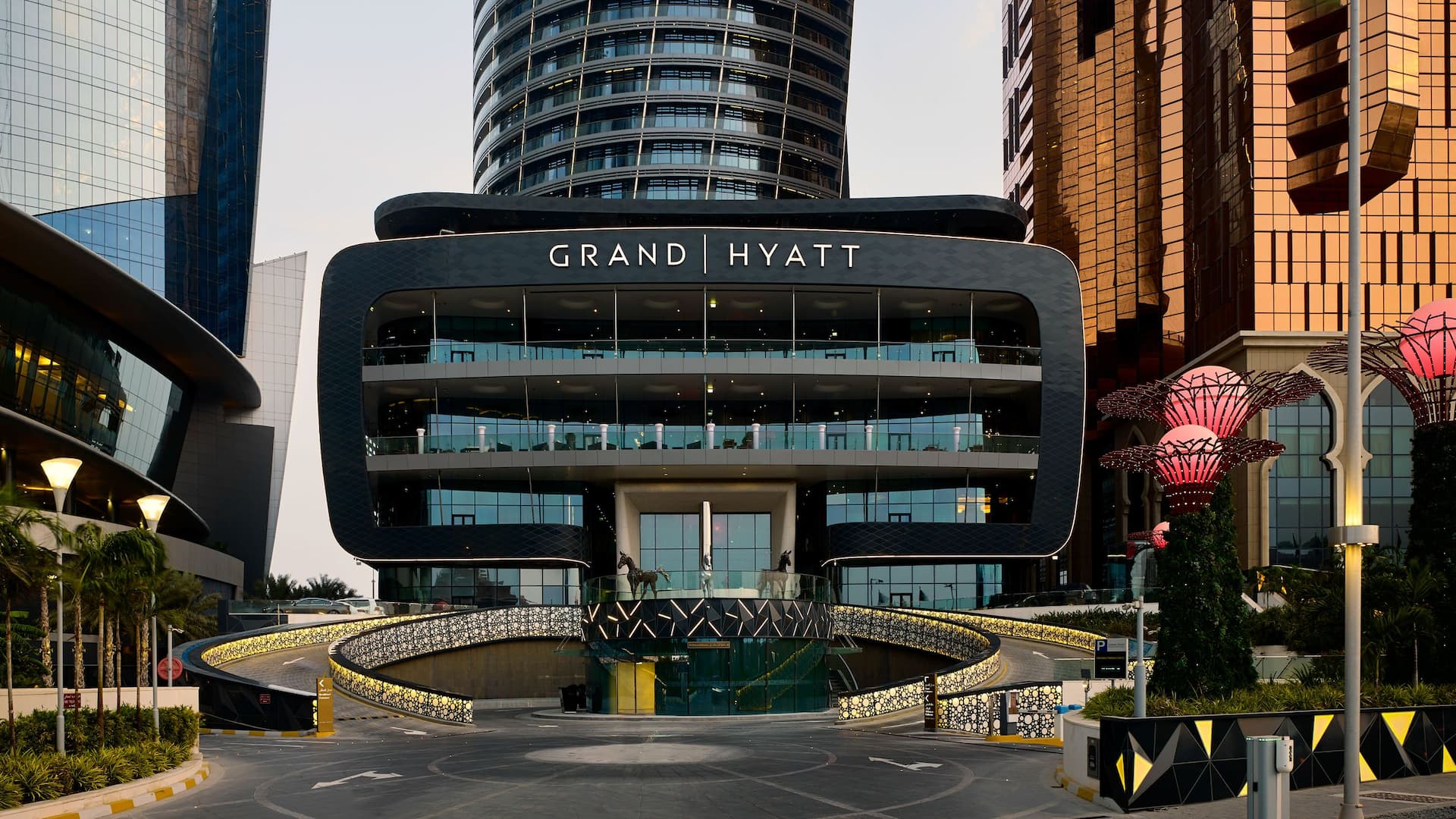 Grand Hyatt Abu Dhabi Hotel & Residences Emirates Pearl Hotel Exterior Day