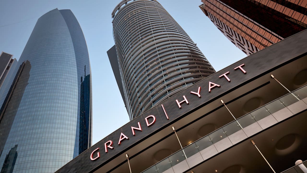 Grand Hyatt Abu Dhabi Hotel Exterior day time