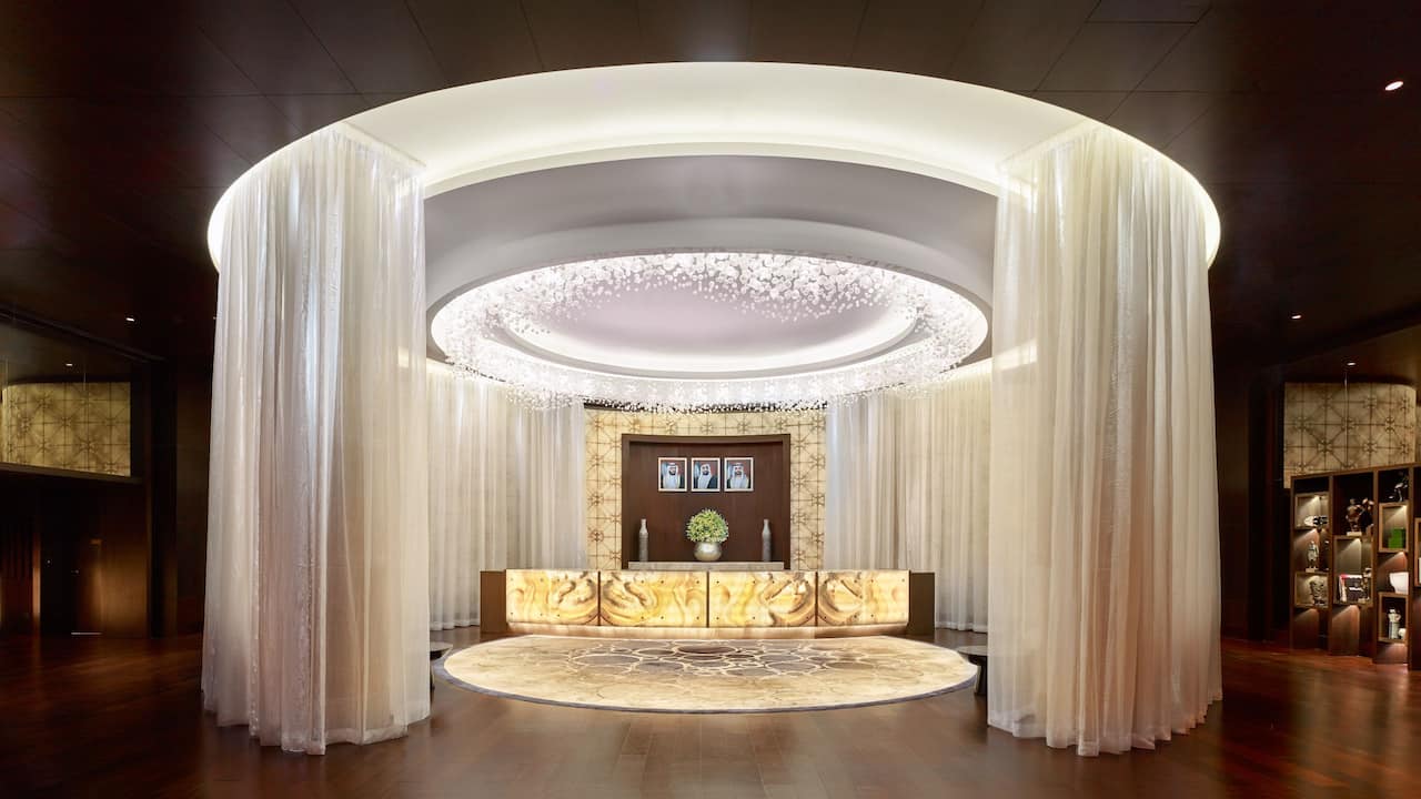 Reception Grand Hyatt Abu Dhabi hotel