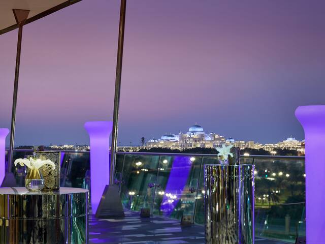 Luma Terrace Cocktail setup