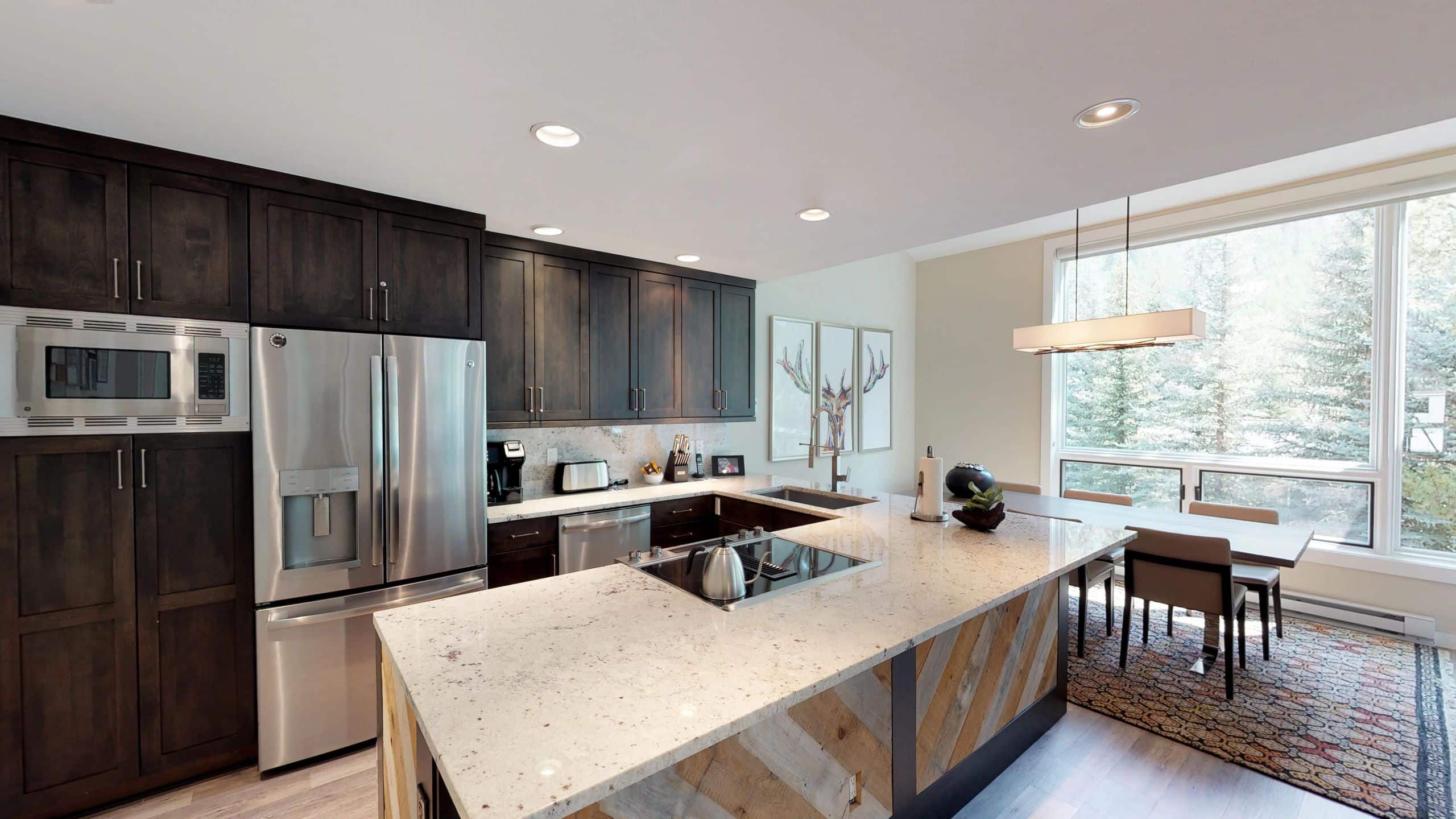 Vail Residences at Cascade Village Three Bedroom Platinum Coldstream or Millrace Kitchen