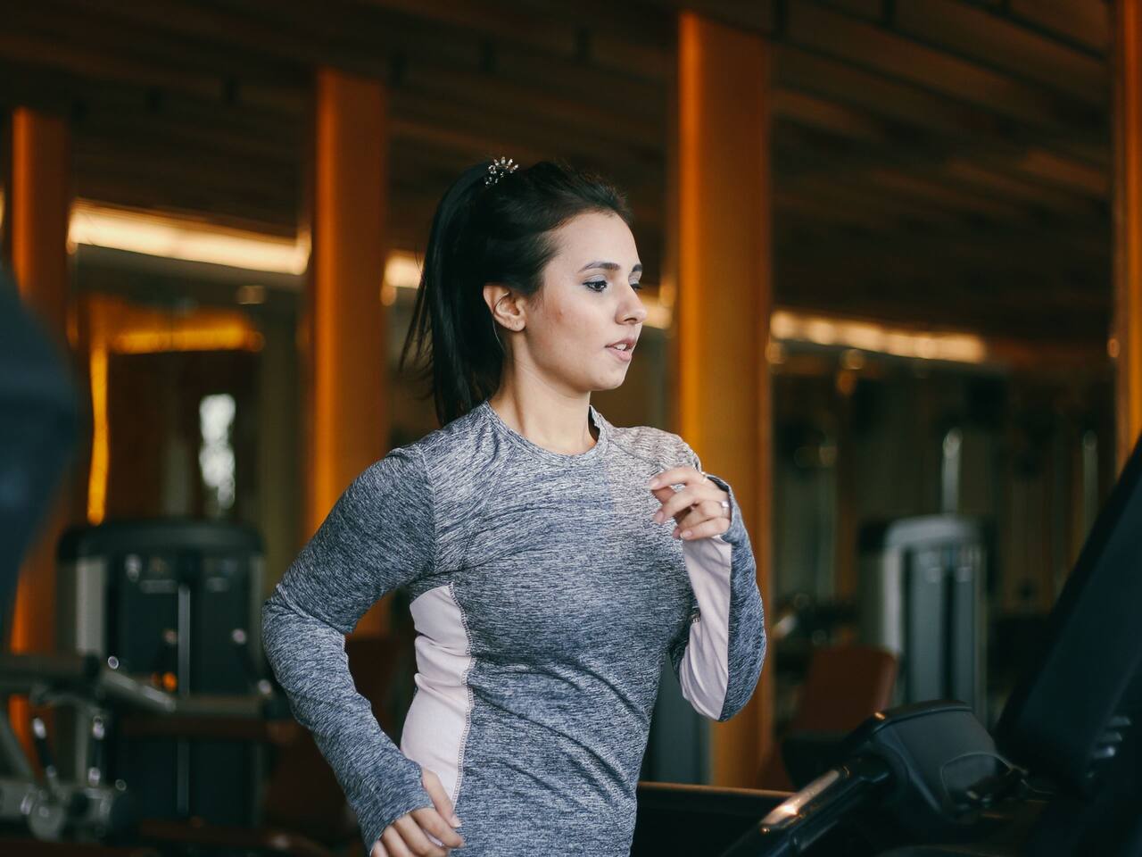 Woman running 