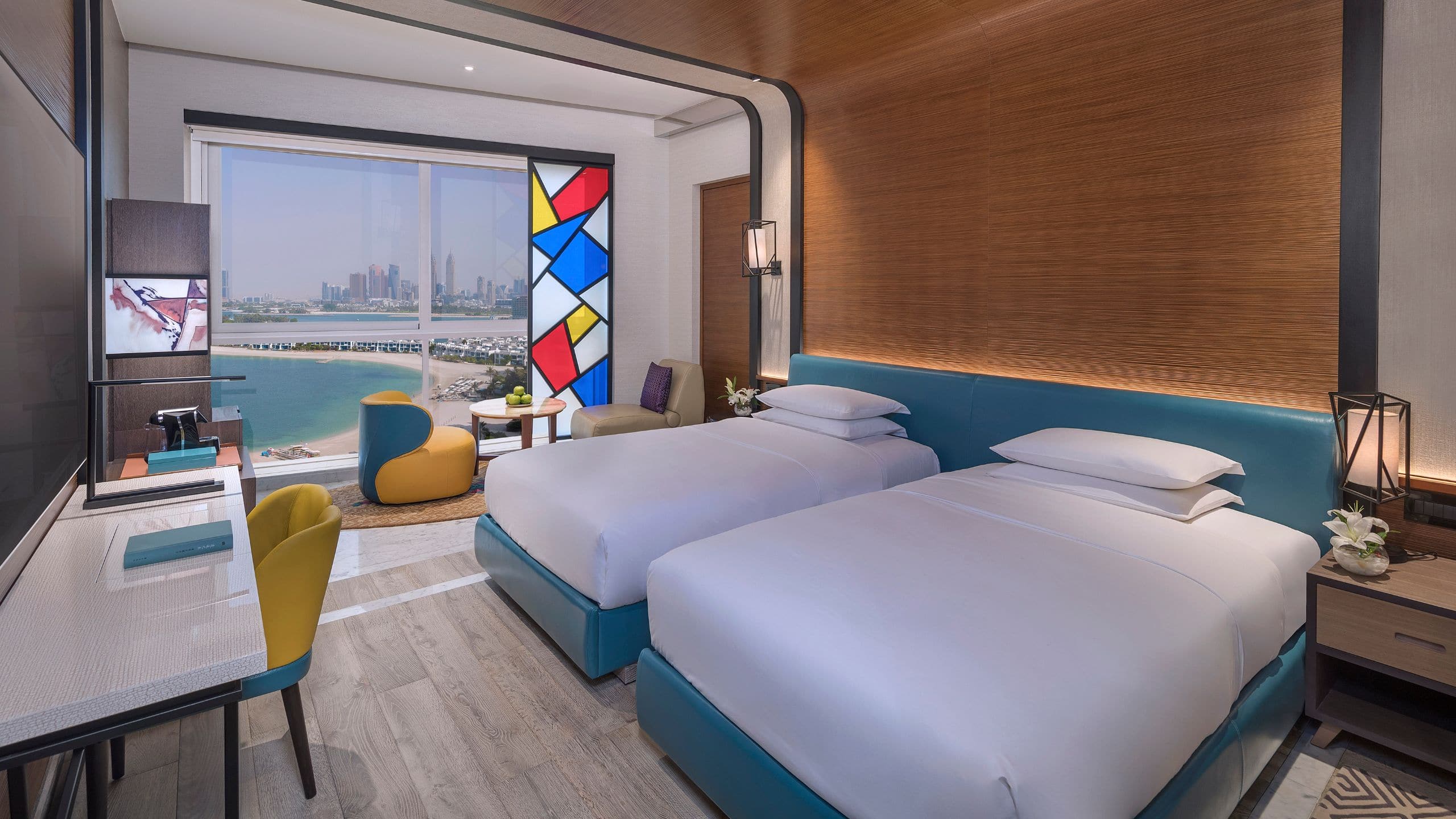 Andaz Dubai The Palm Standard Twin Guestroom
