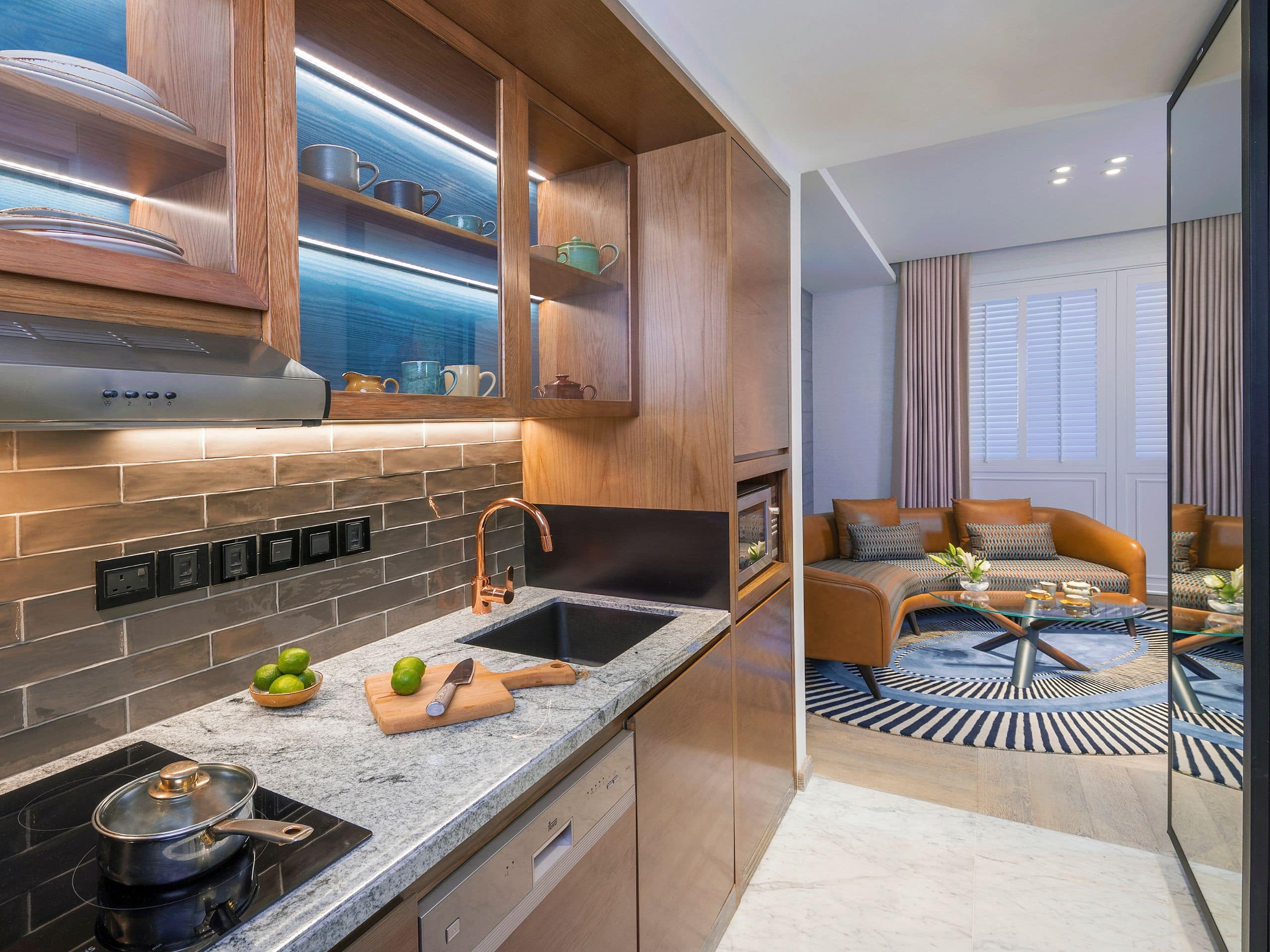Andaz Dubai The Palm Studio Designer Residence Kitchen