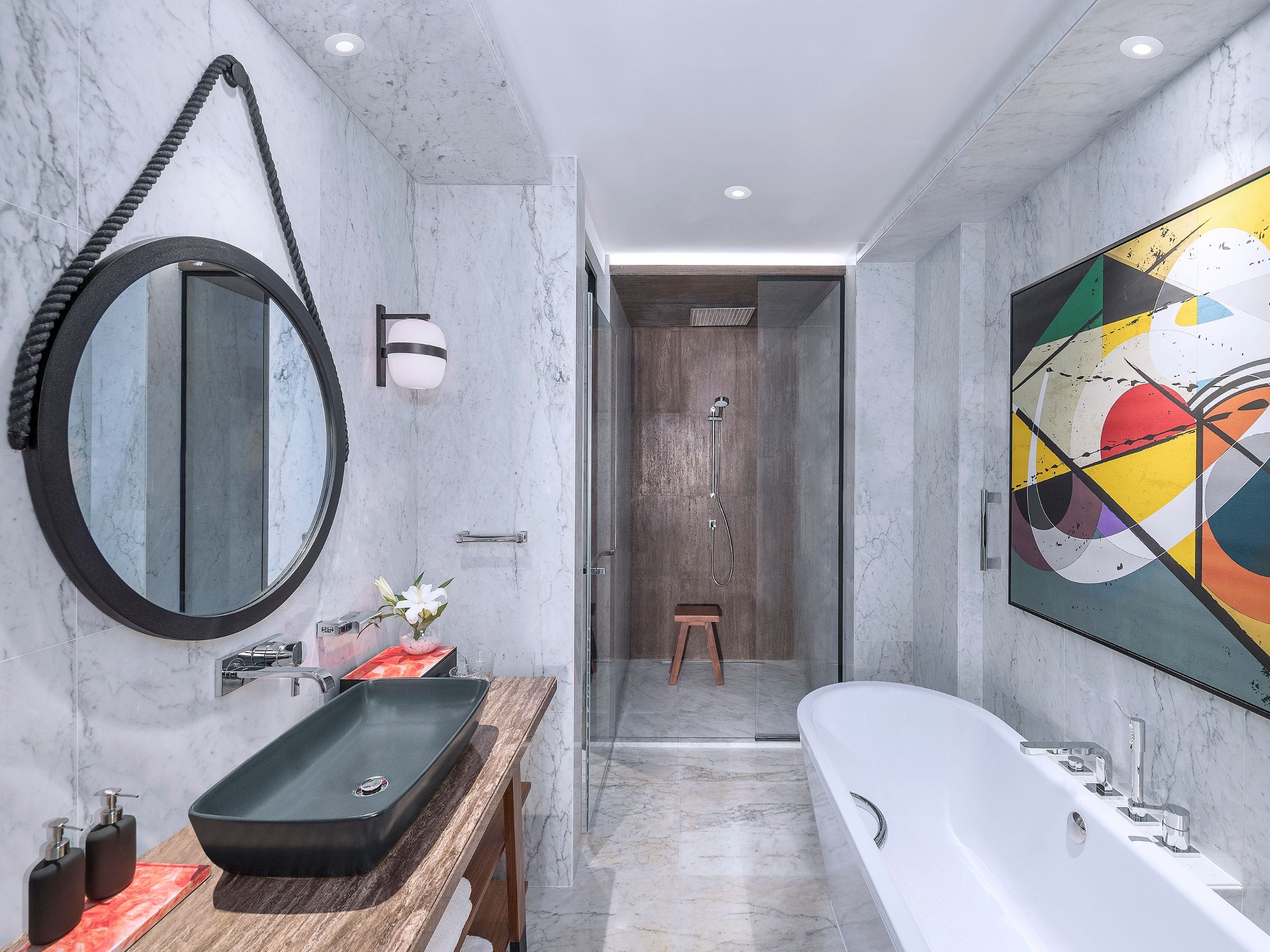Andaz Dubai The Palm One Bedroom Designer Residence Bathroom