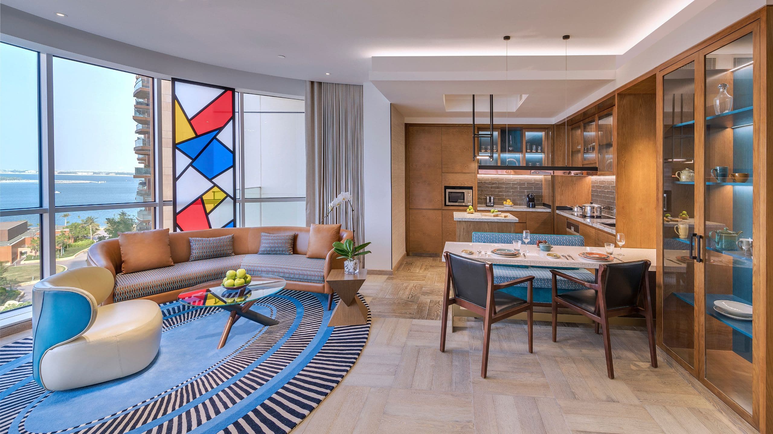 Andaz Dubai The Palm Two Bedroom Designer Residence Living Room