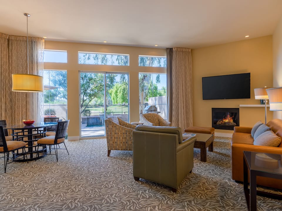 Villa Living Room at Hyatt Regency Indian Wells Resort and Spa