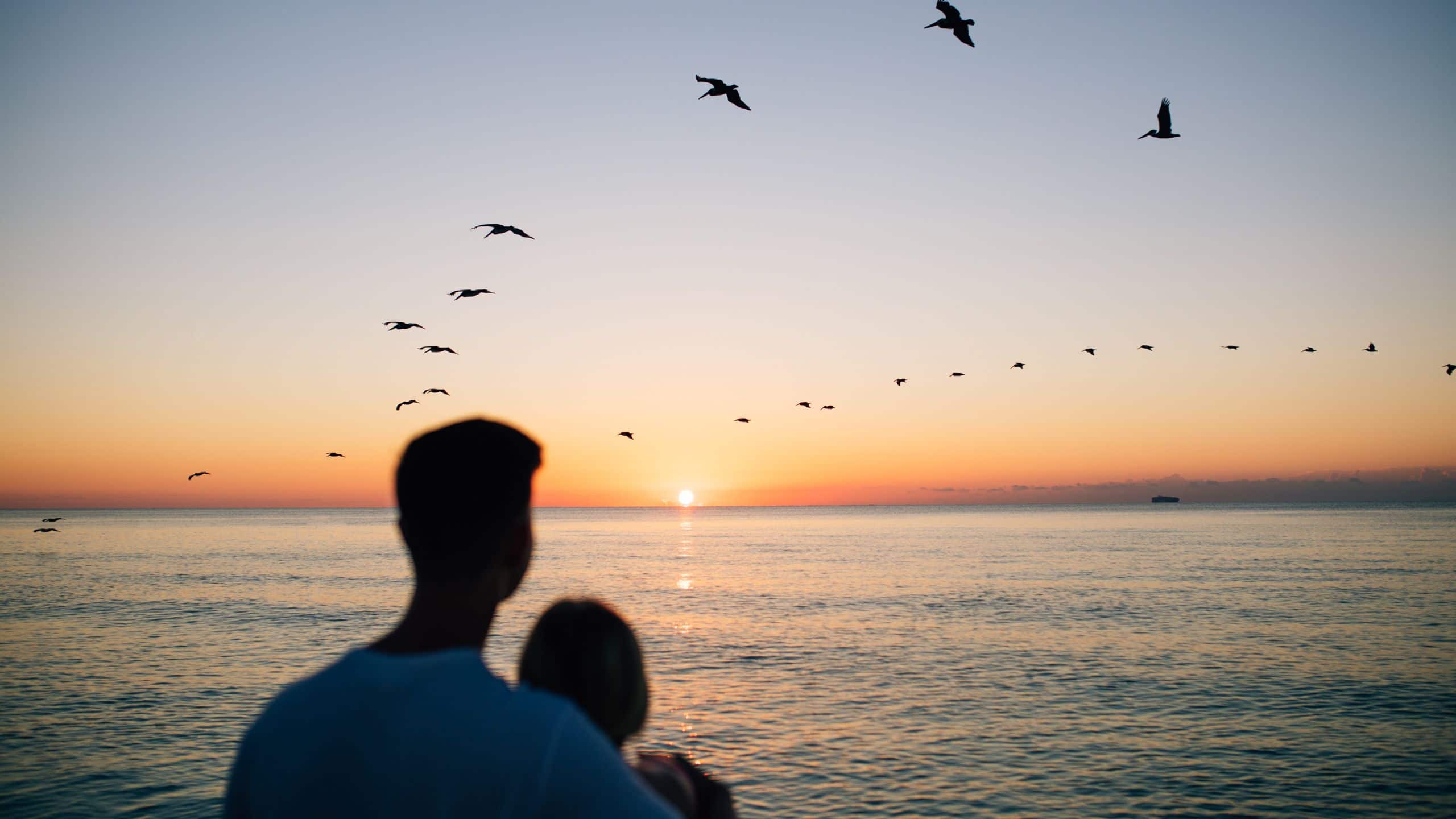 Hyatt Centric South Beach Miami Couple Sunset