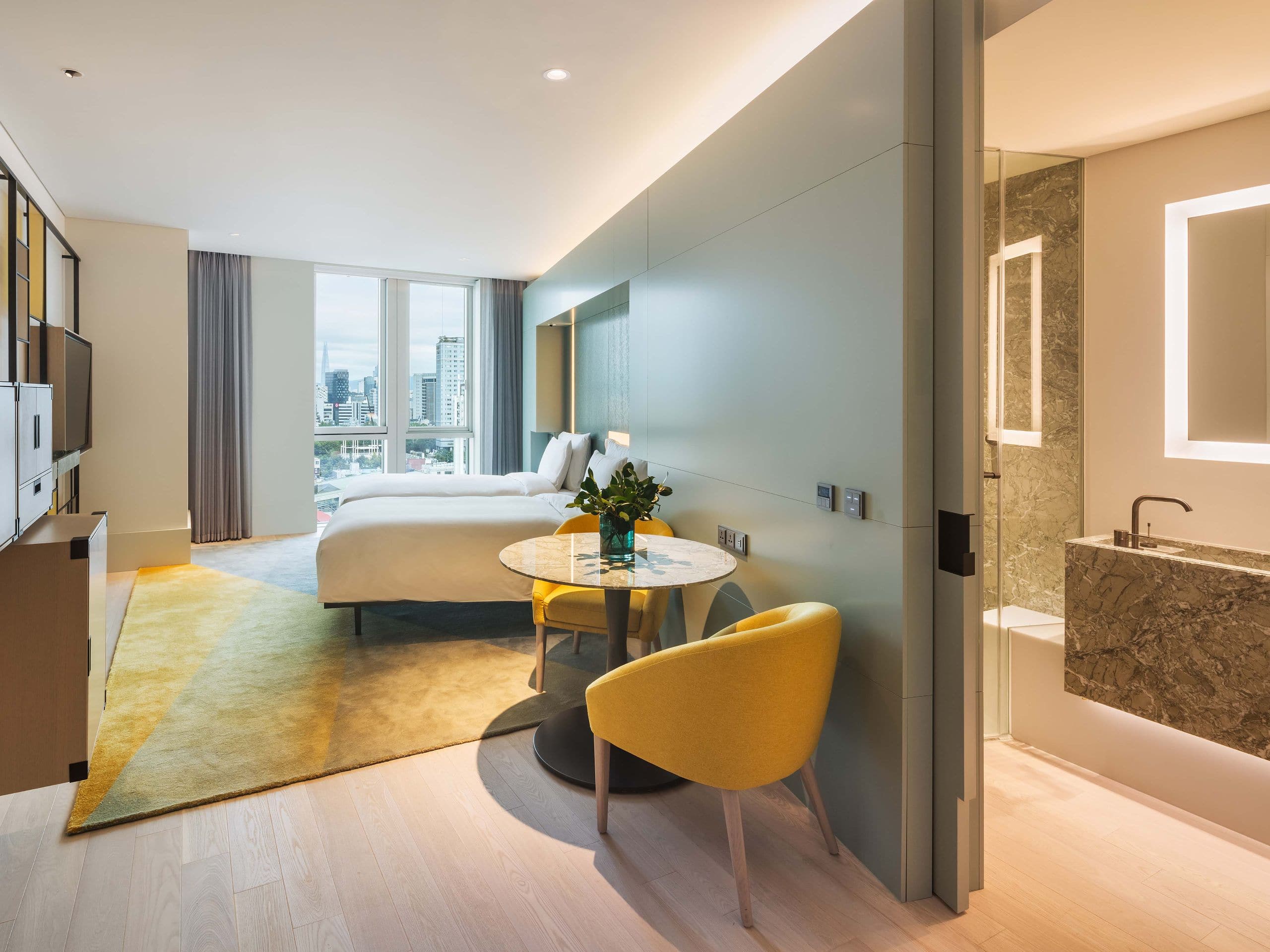 Andaz Seoul Gangnam Standard Two Twin Beds