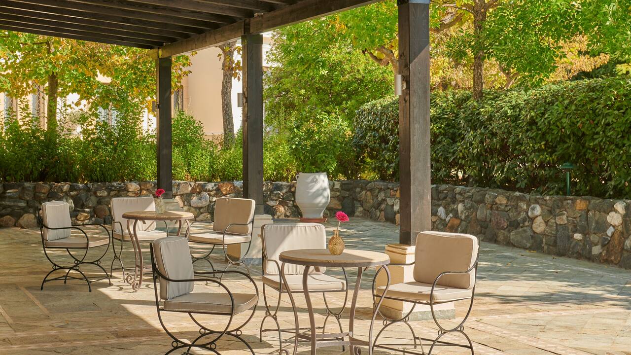 Regency ballroom terrace