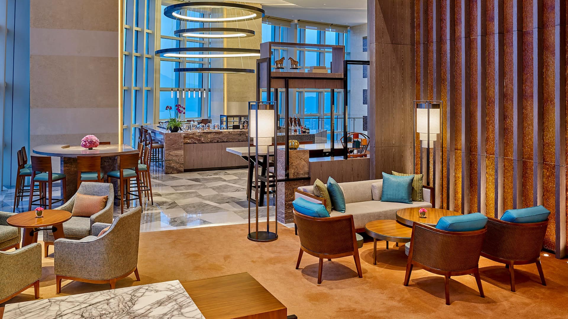 Hyatt Regency Shenzhen Yantian Lobby Lounge Seating