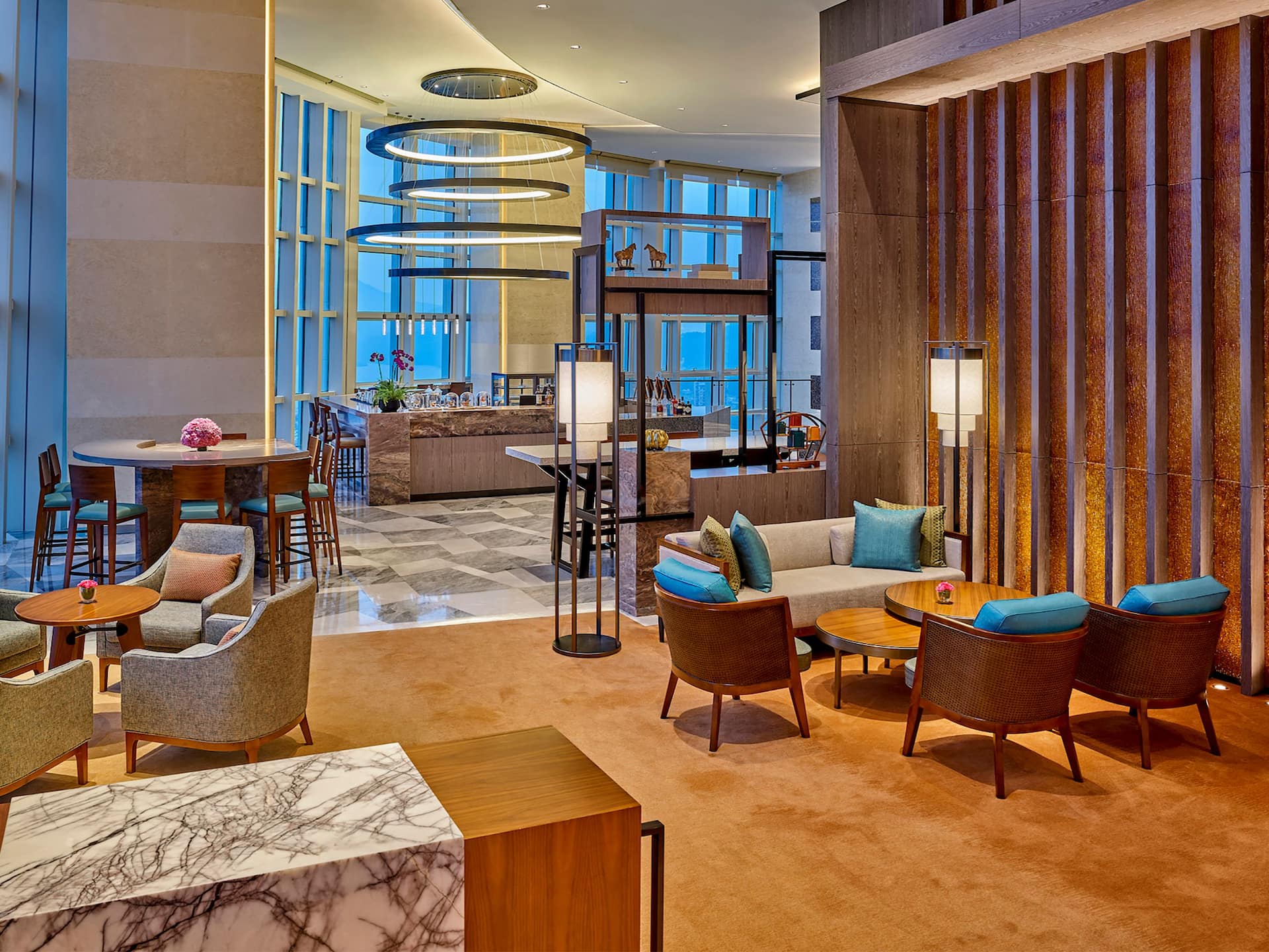 Hyatt Regency Shenzhen Yantian Lobby Lounge Seating