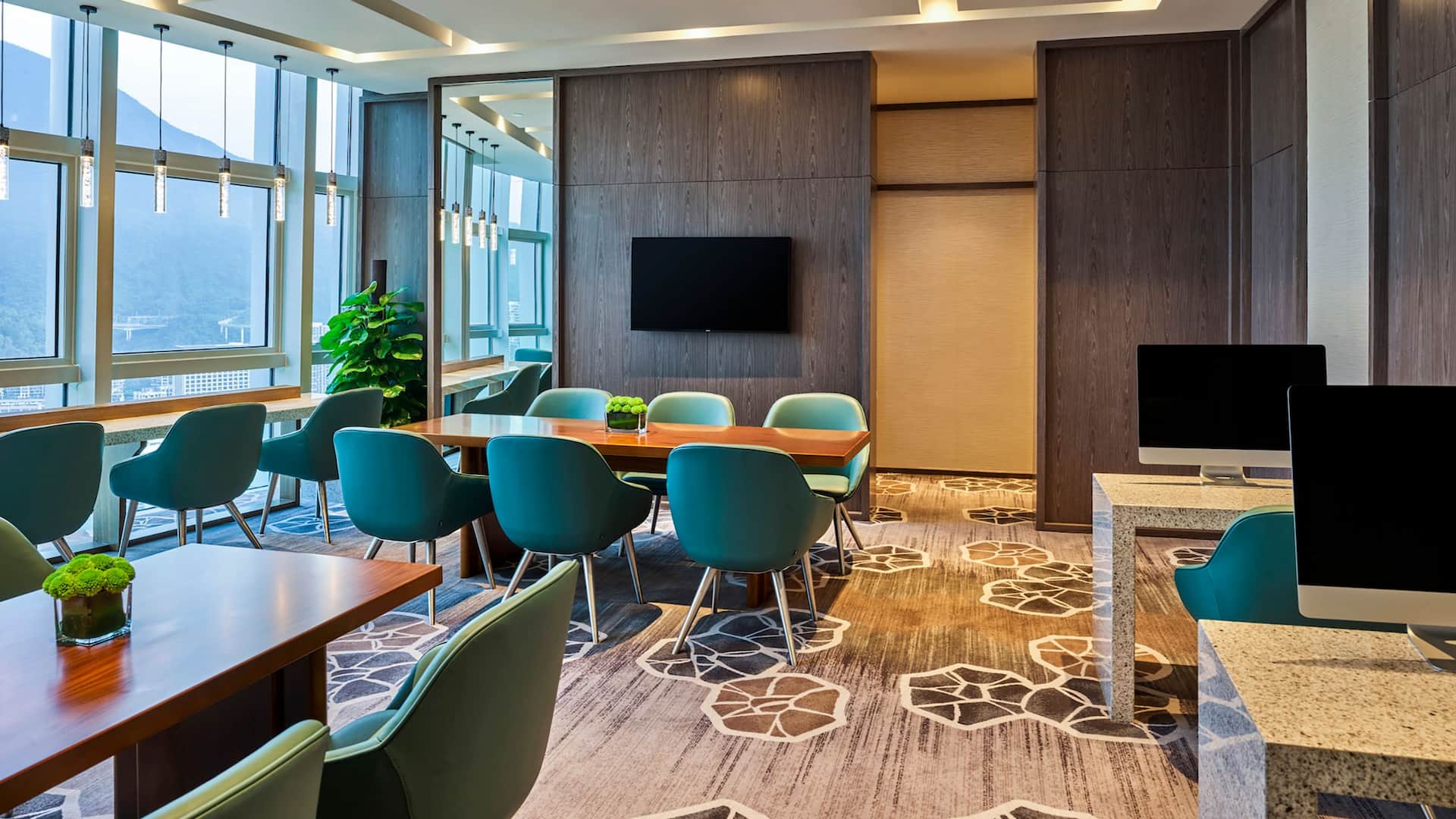 Hyatt Regency Shenzhen Yantian Sky Lobby Seating