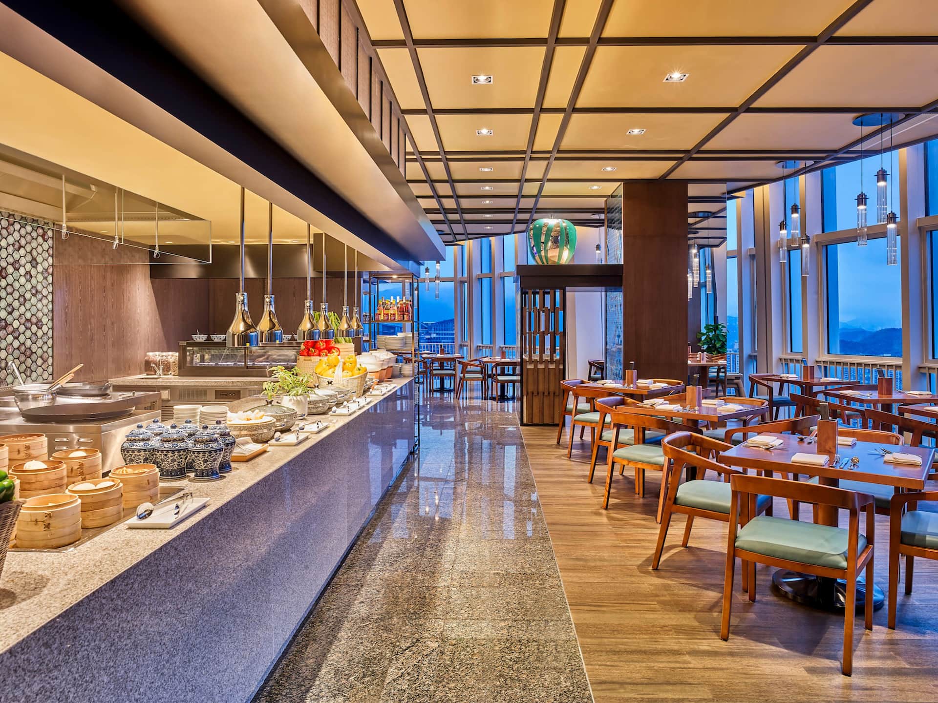 Hyatt Regency Shenzhen Yantian Market Cafe Kitchen