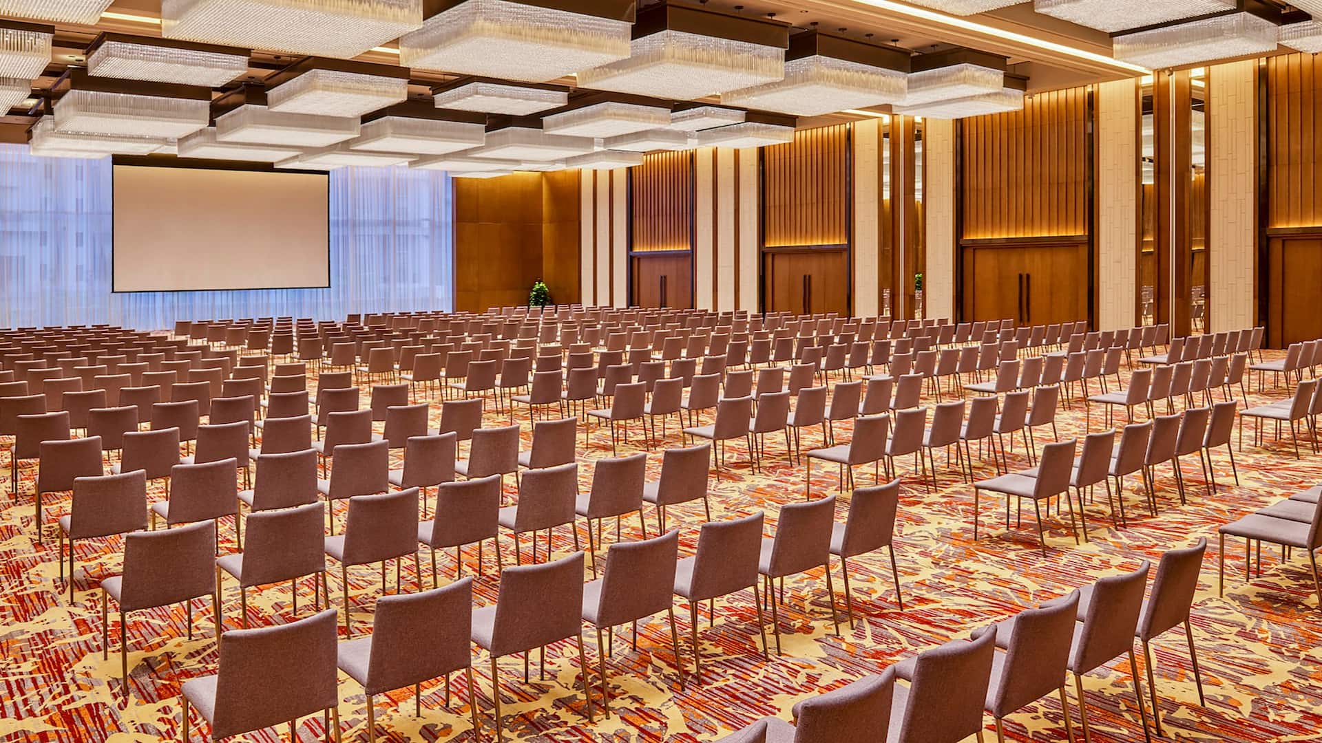 第 3，共 3 Hyatt Regency Shenzhen Yantian Ballroom Theater Setup