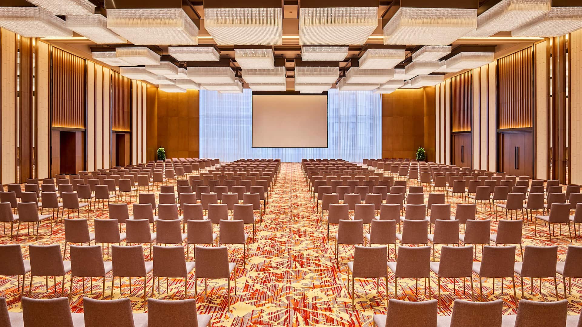 Hyatt Regency Shenzhen Yantian Ballroom Theater Setup