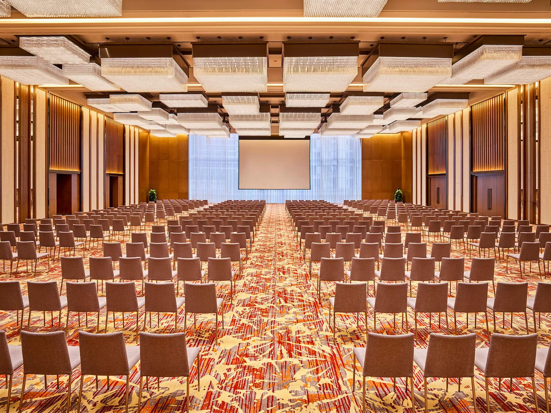 Hyatt Regency Shenzhen Yantian Ballroom Theater Setup