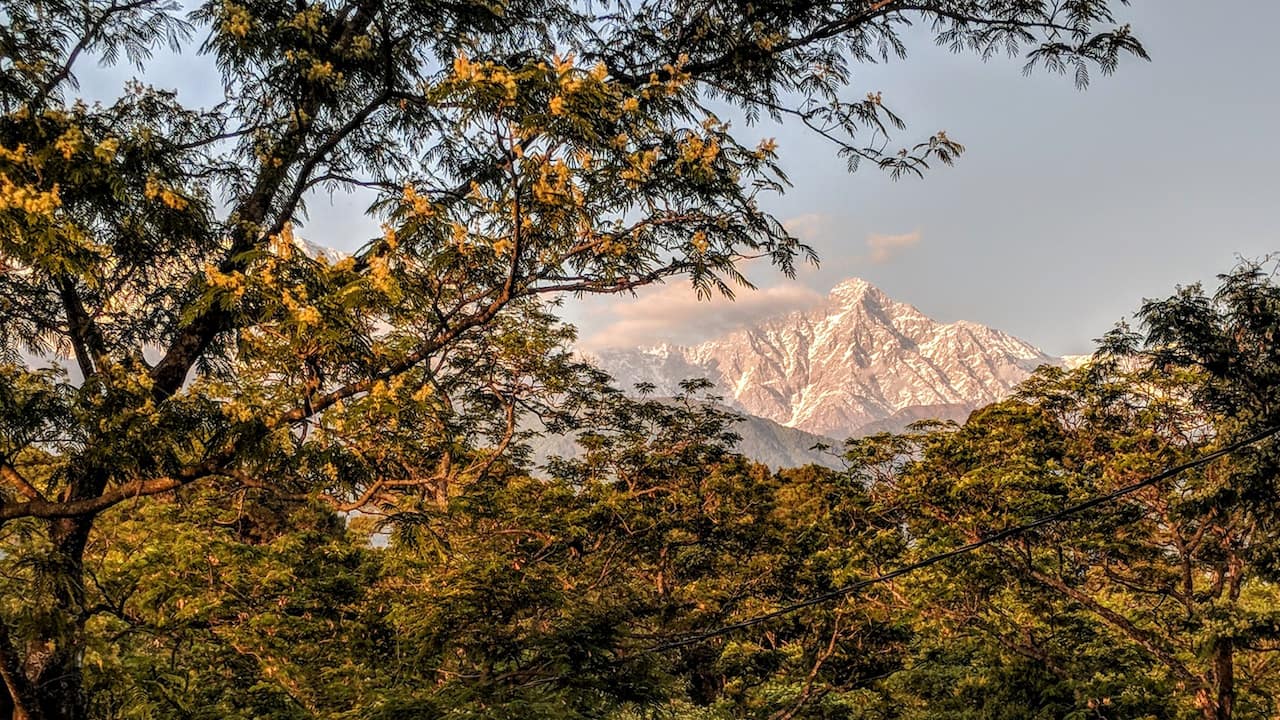 Dhauladhar Range of Himalayas