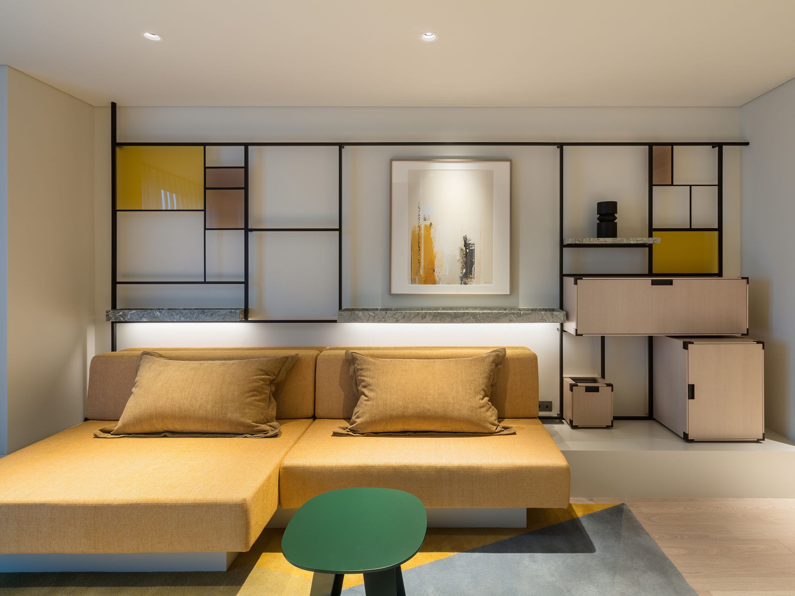 Andaz Seoul Gangnam Andaz Suite Living Room Sofa