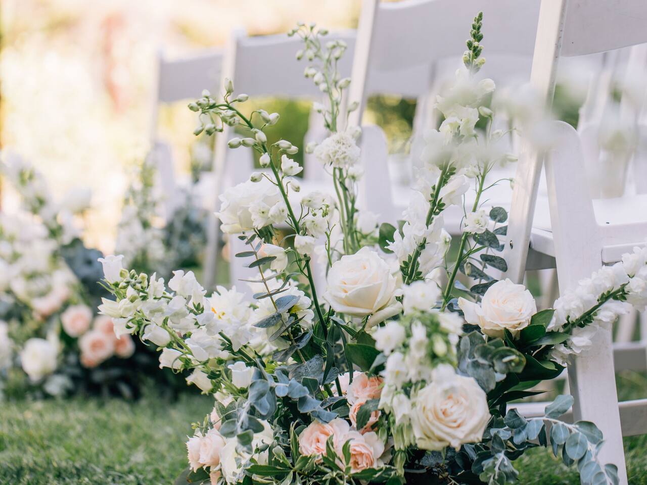Wedding Talisa Garden Flowers