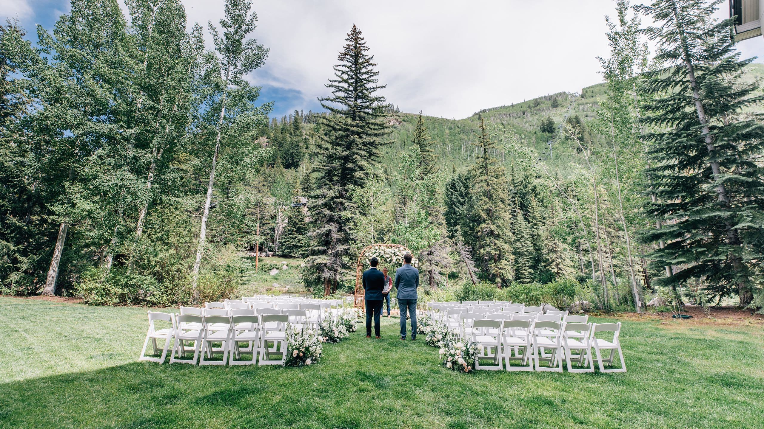 Grand Hyatt Vail Wedding Talisa Garden