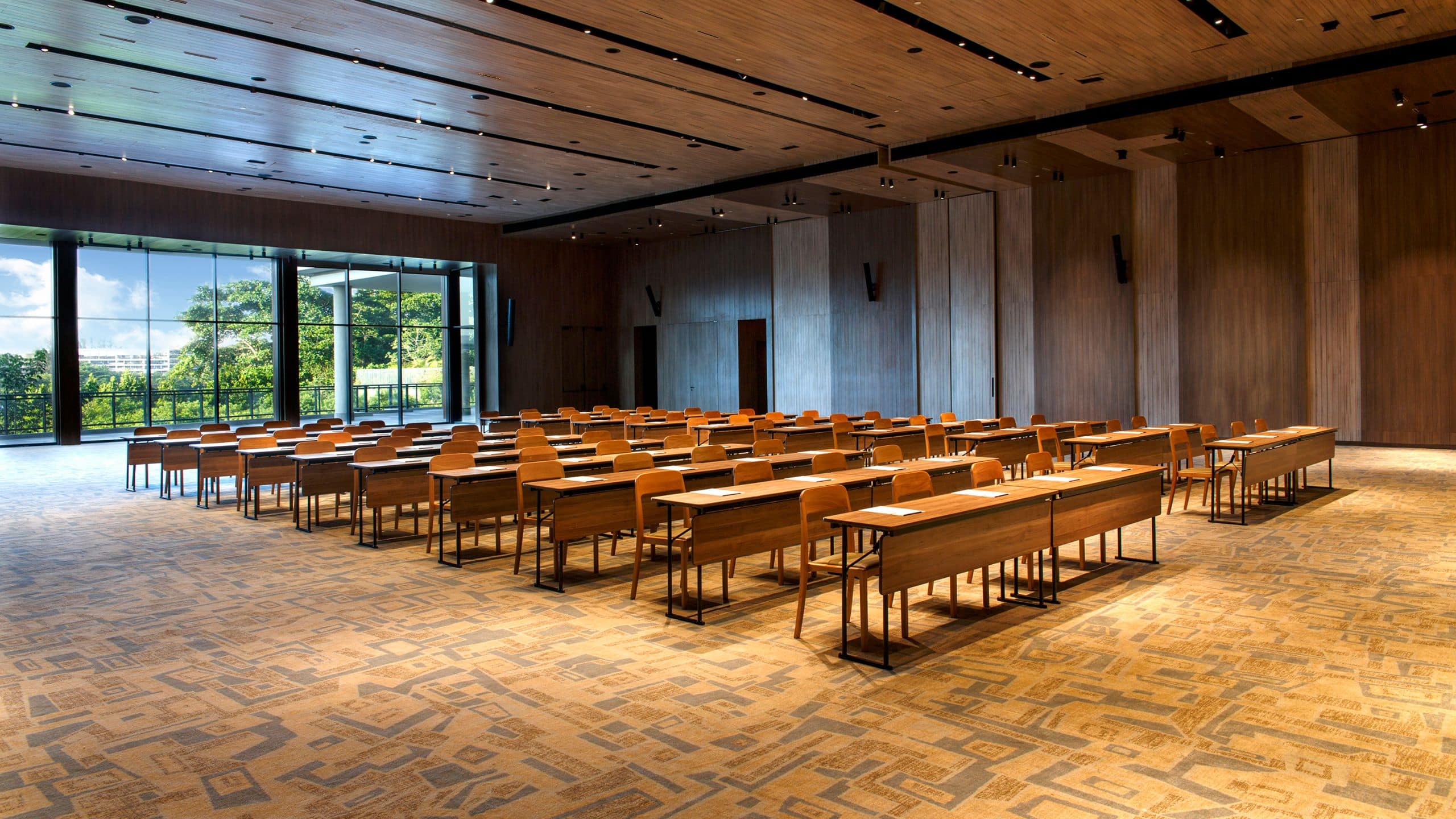 Grand Hyatt Rio de Janeiro Grand Ballroom Classroom Setup