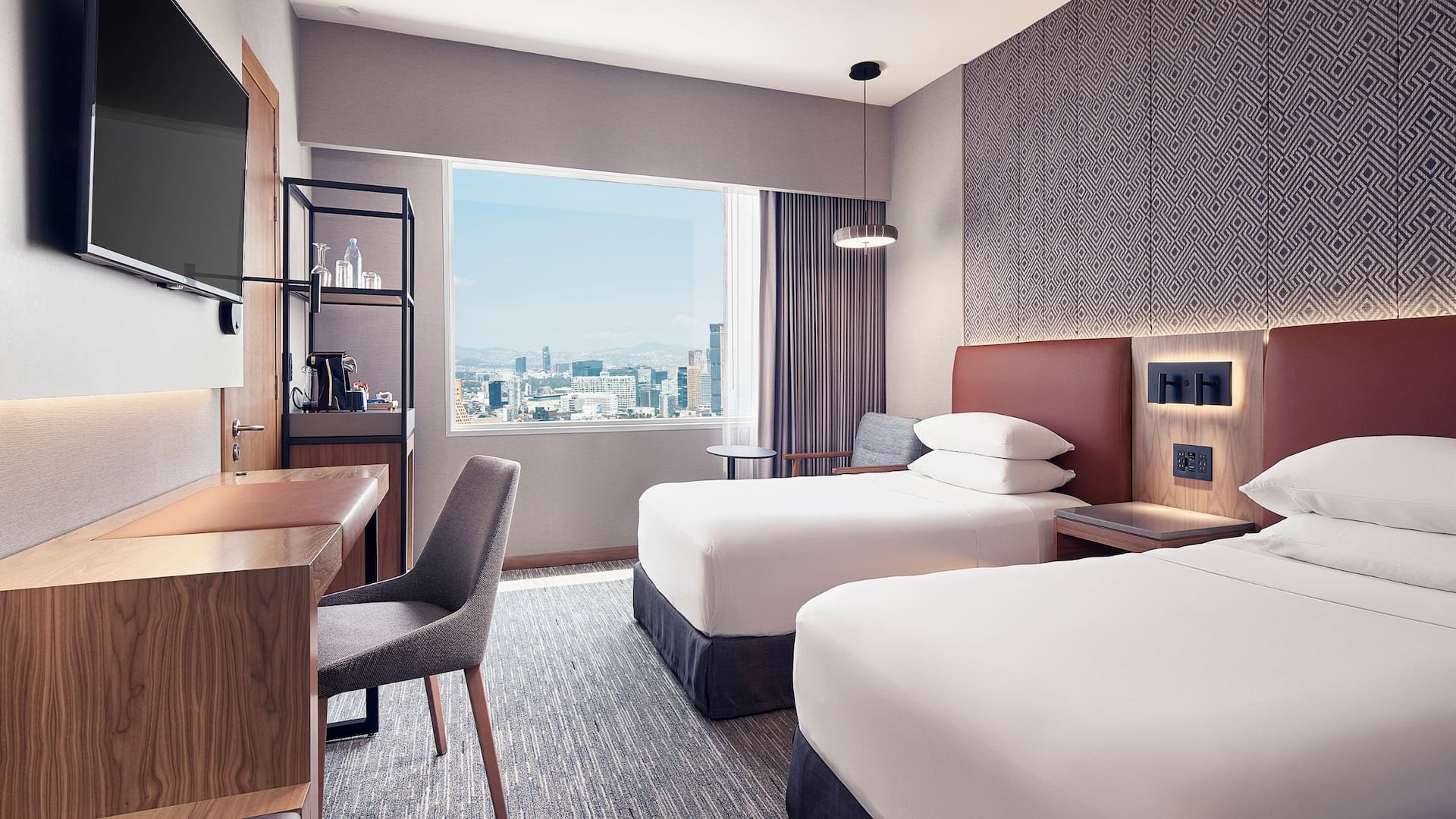 Hyatt Regency Mexico City Twin Beds Regency Club