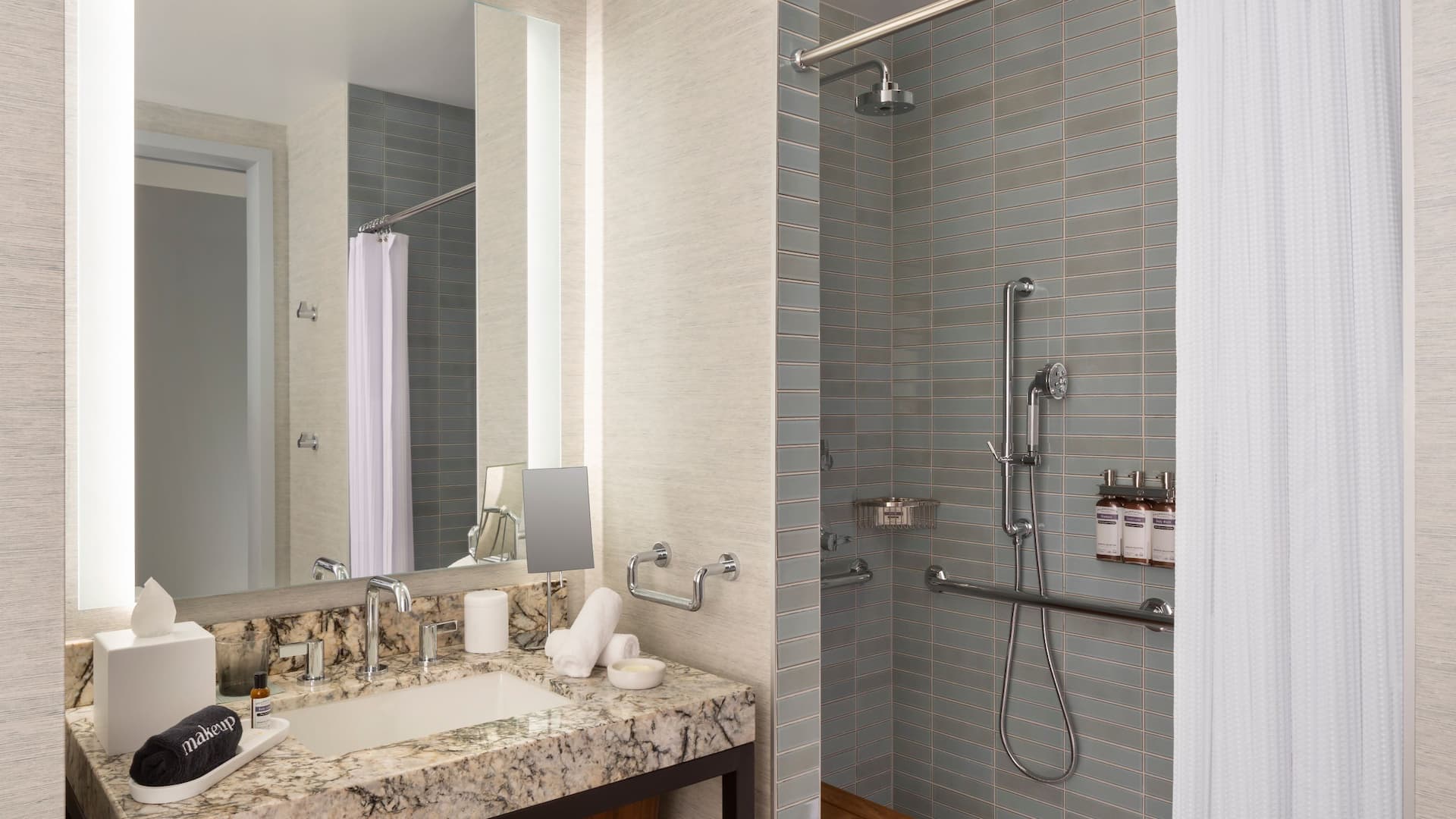 1/2 Grand Hyatt at SFO Accessible Bathroom with Shower