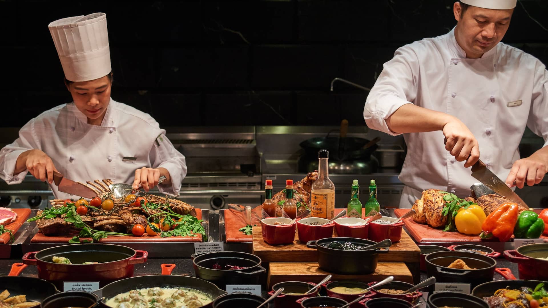 Grand Hyatt Erawan Bangkok Chef Station Buffet