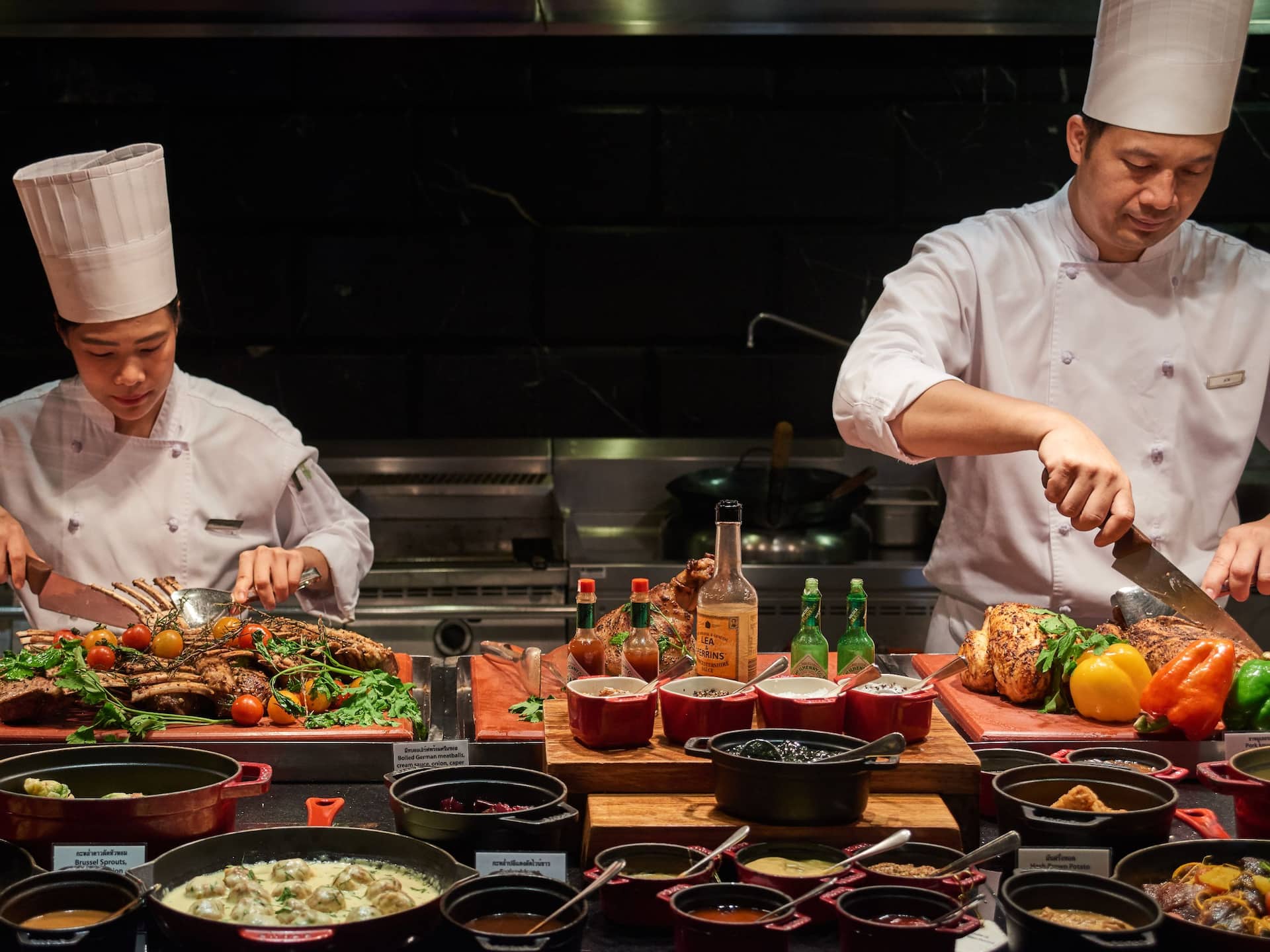 Grand Hyatt Erawan Bangkok Chef Station Buffet