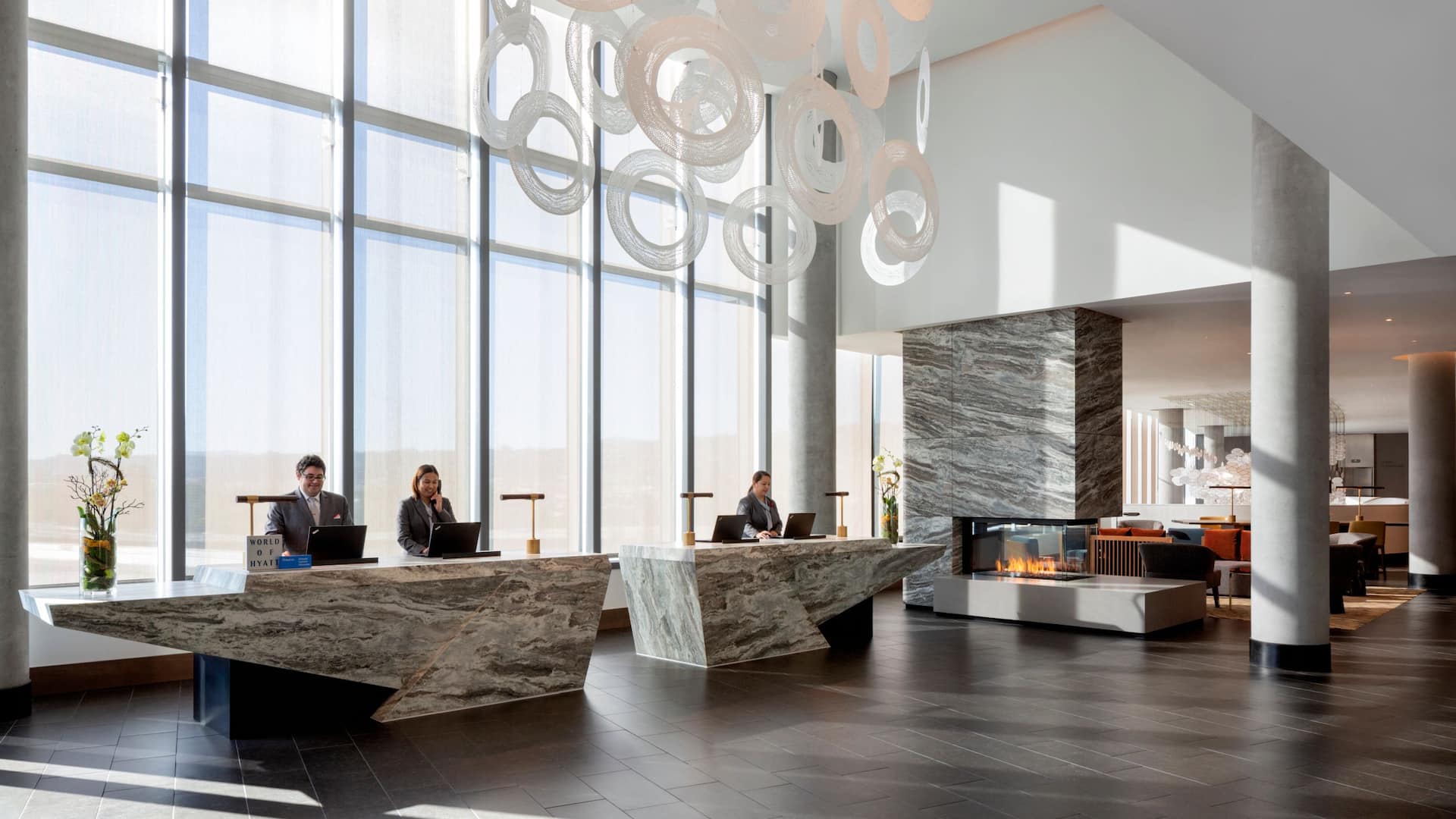Grand Hyatt at SFO Front Desk and Associates