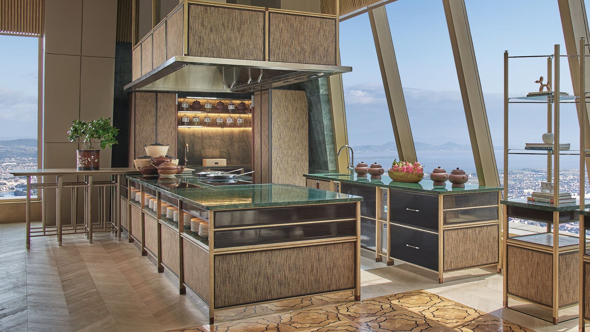 6 of 6 Grand Hyatt Manila Penthouse No66 Asian Kitchen