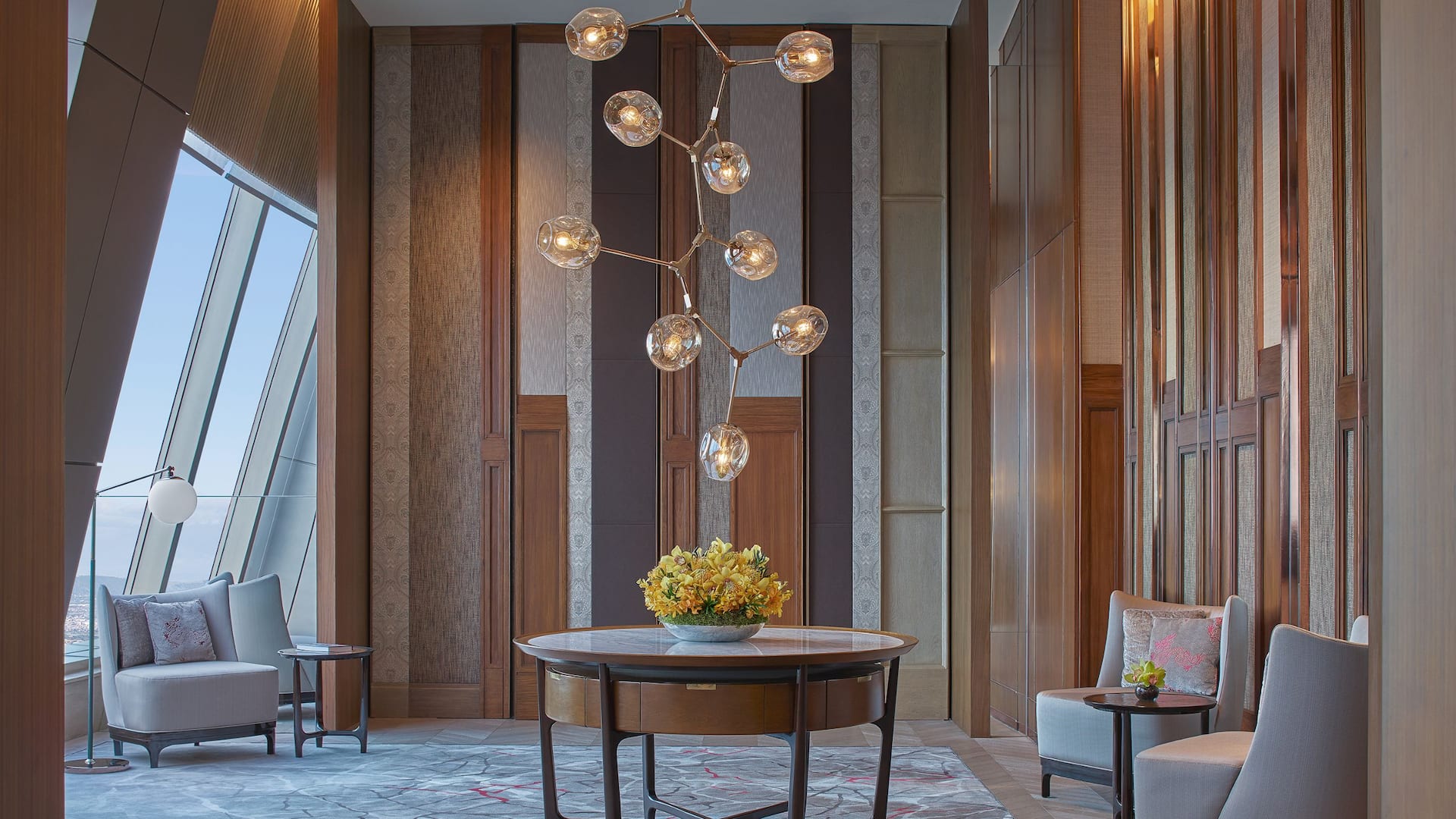 4 of 6 Grand Hyatt Manila Penthouse No66 Reception Area