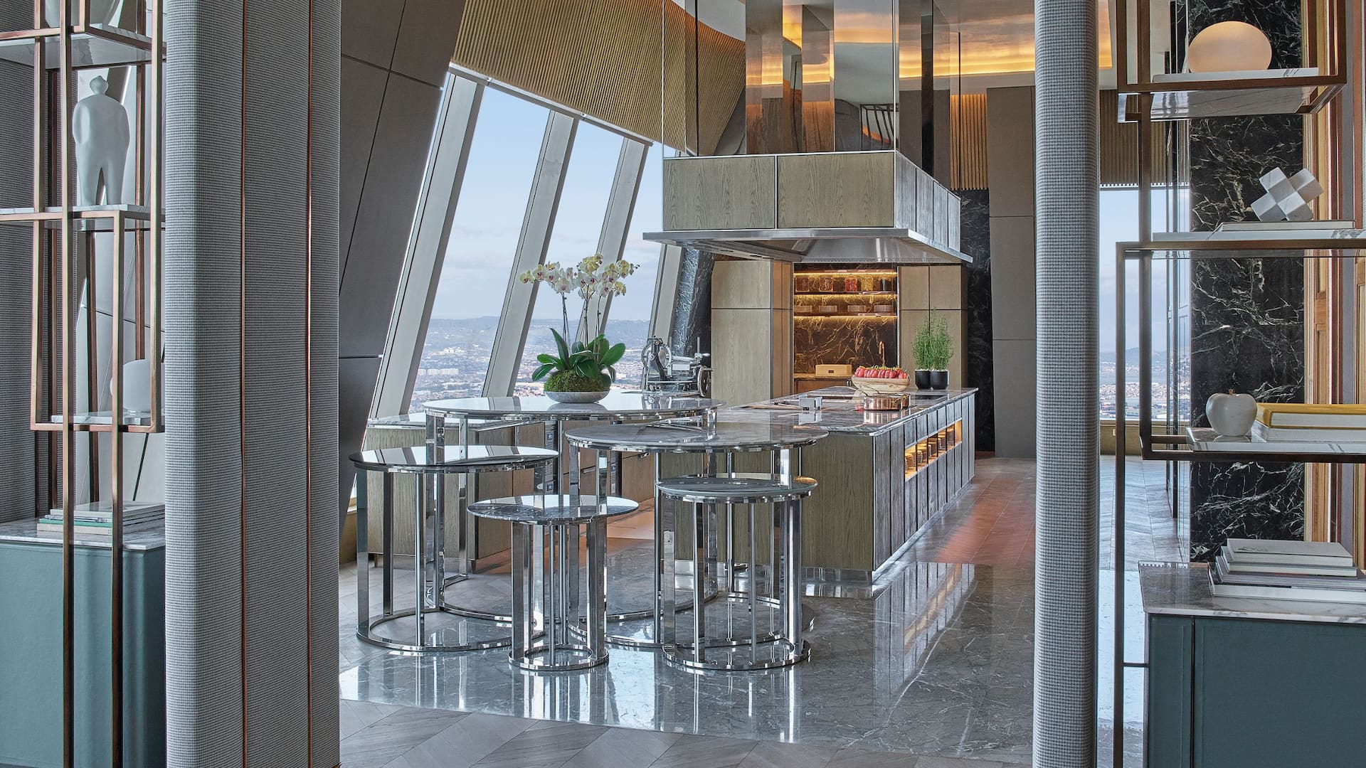 5 of 6 Grand Hyatt Manila Penthouse No66 Western Kitchen
