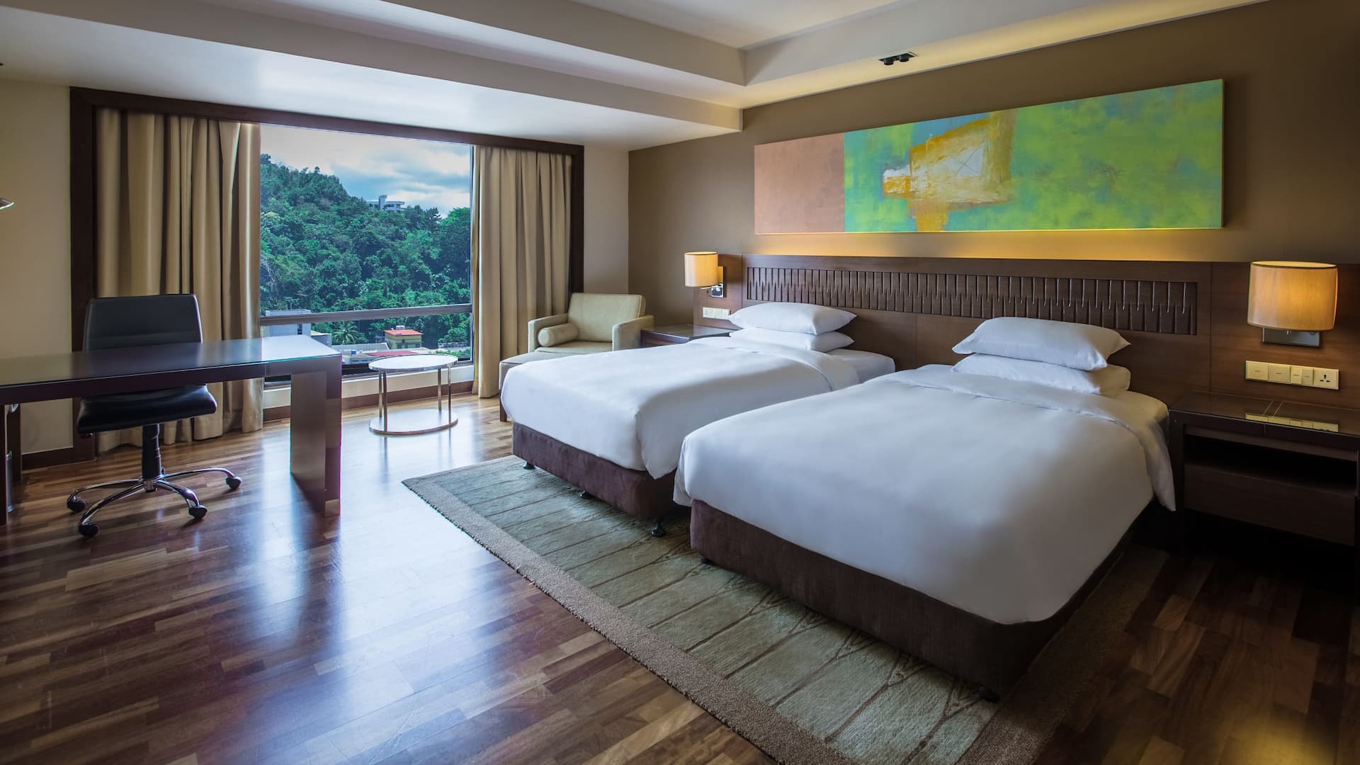 Hyatt Regency Kinabalu Club Room Cityview Twin