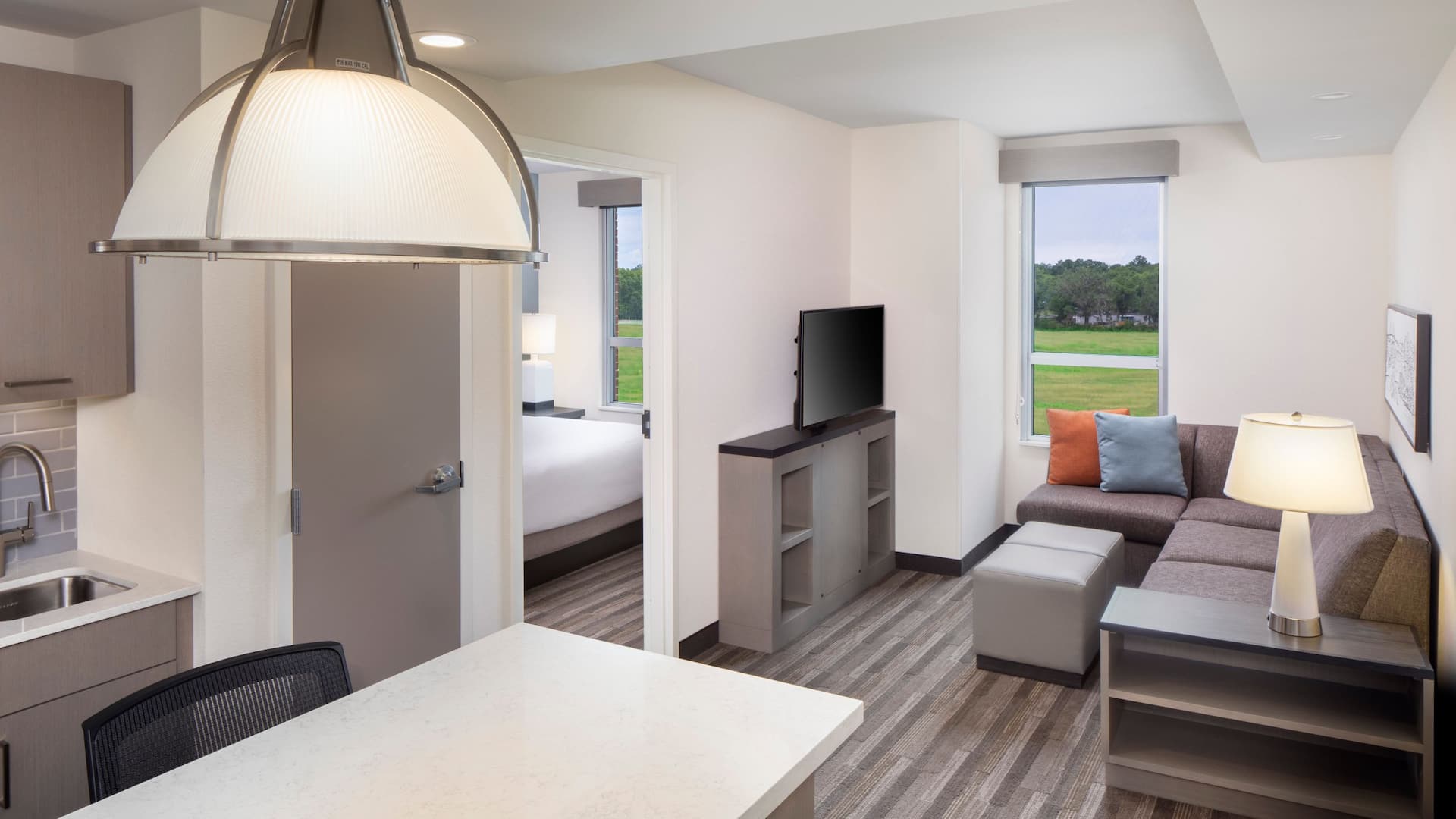 Hyatt House Charleston / Mount Pleasant One Bedroom Suite Living Room