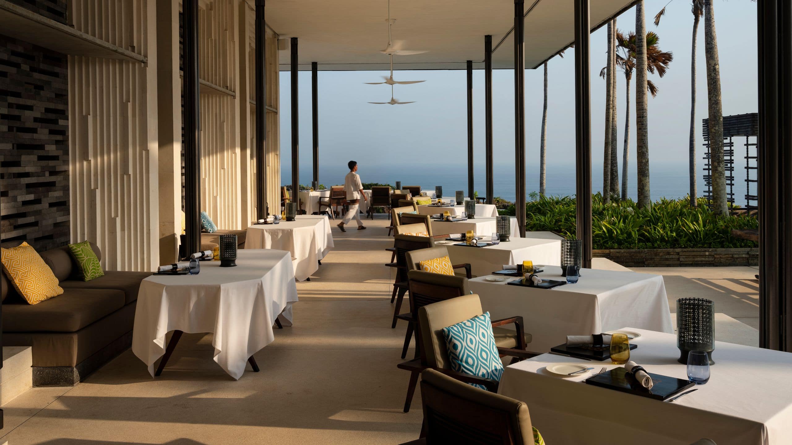 Alila Villas Uluwatu Cire with Employee