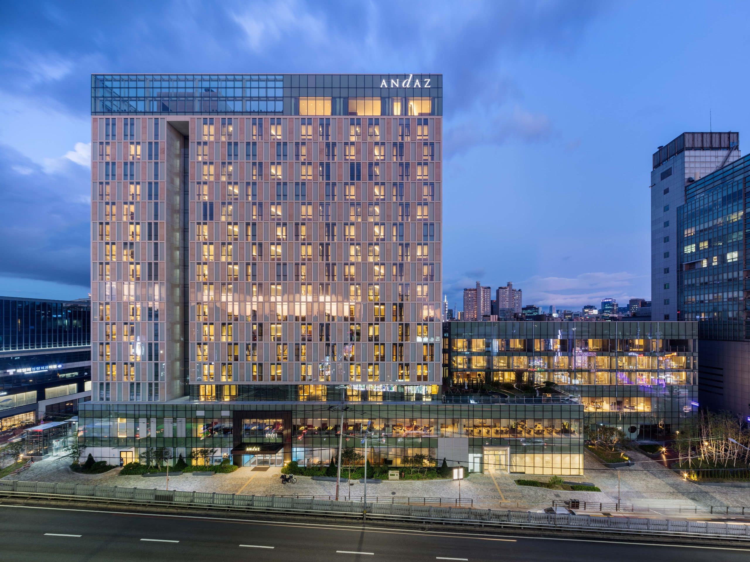 Andaz Seoul Gangnam Evening Exterior