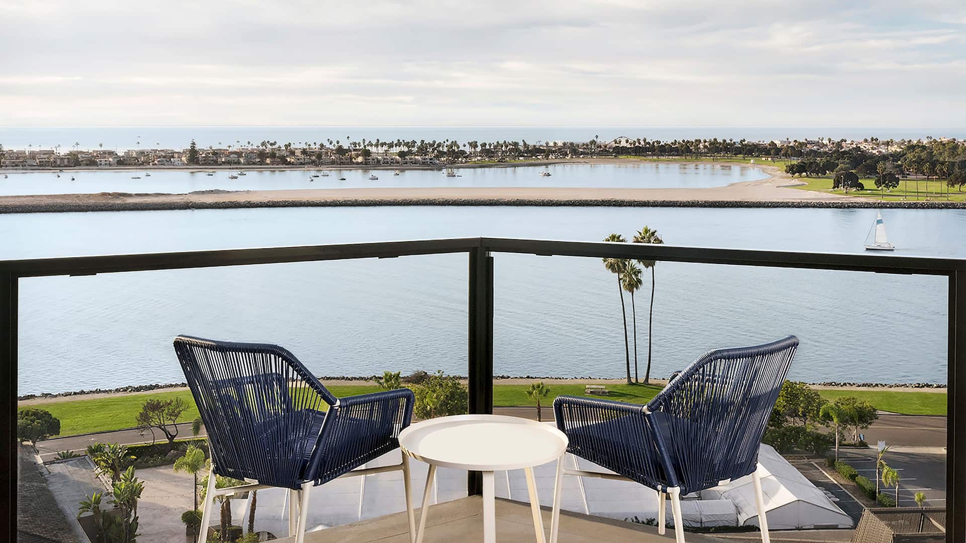 Hyatt Regency Mission Bay Spa and Marina Veranda Balcony View