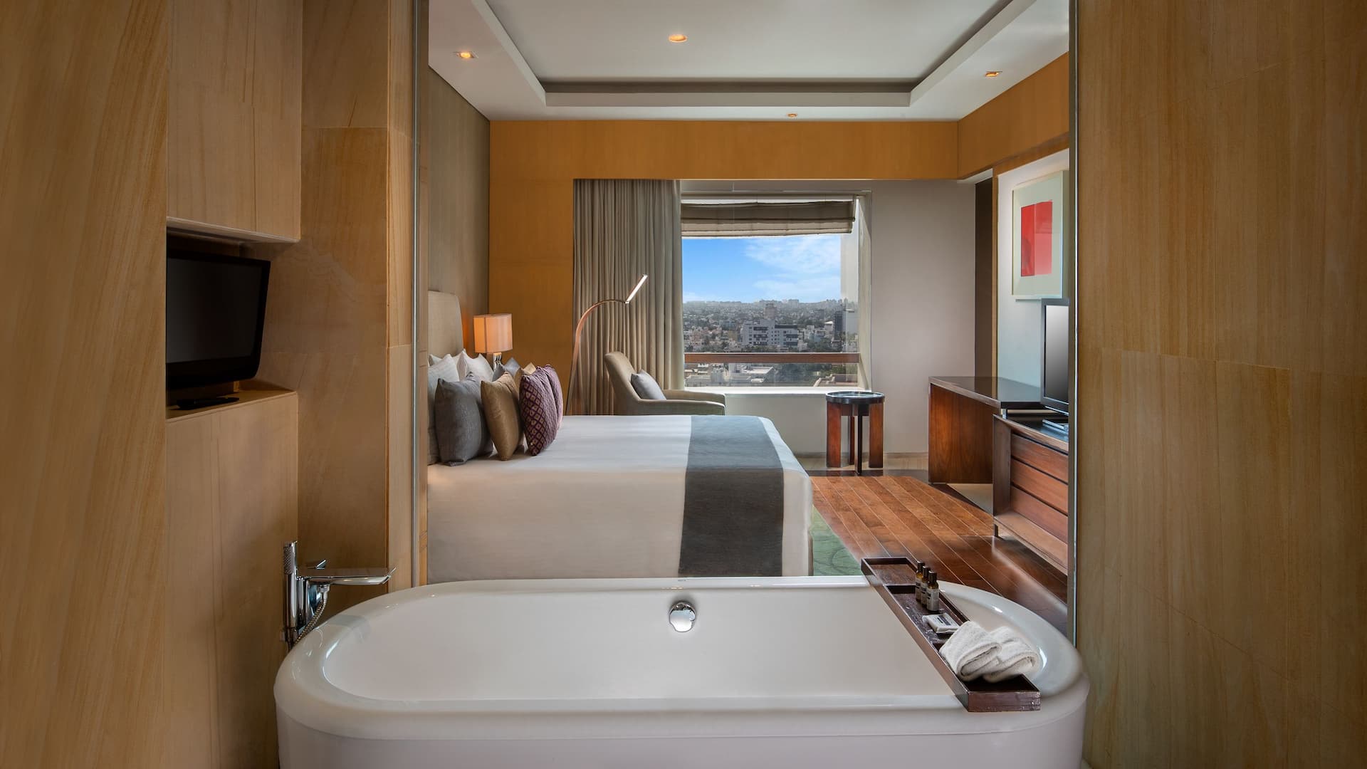 4 of 4 Hyatt Regency Chennai Diplomat Suite Bathroom