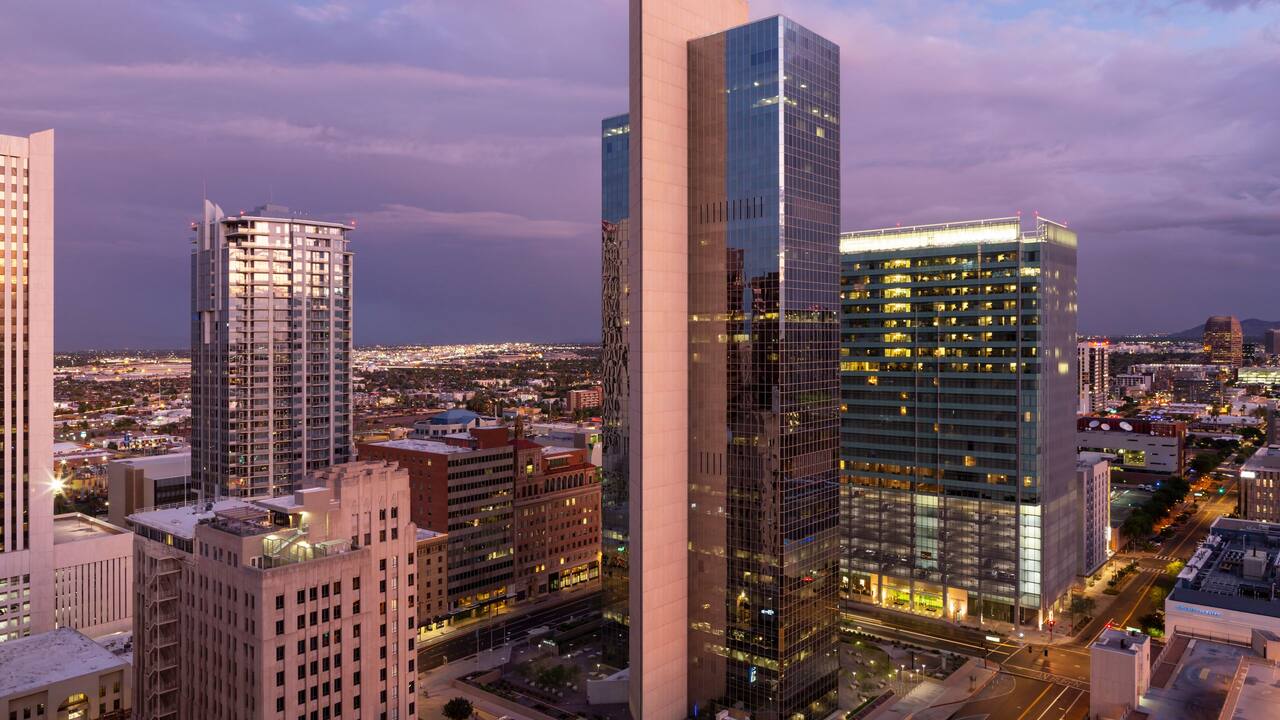 Downtown Phoenix Hotel Near Convention Center Hyatt Regency Phoenix