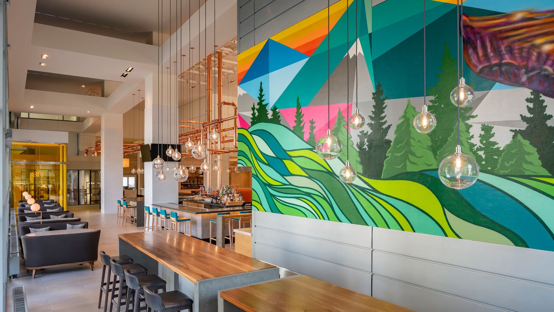 Hyatt Regency Denver at Colorado Convention Center Mural