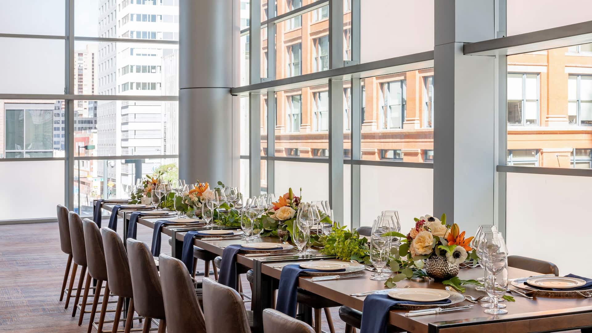 Hyatt Regency Denver at Colorado Convention Center Silver Room Dinner
