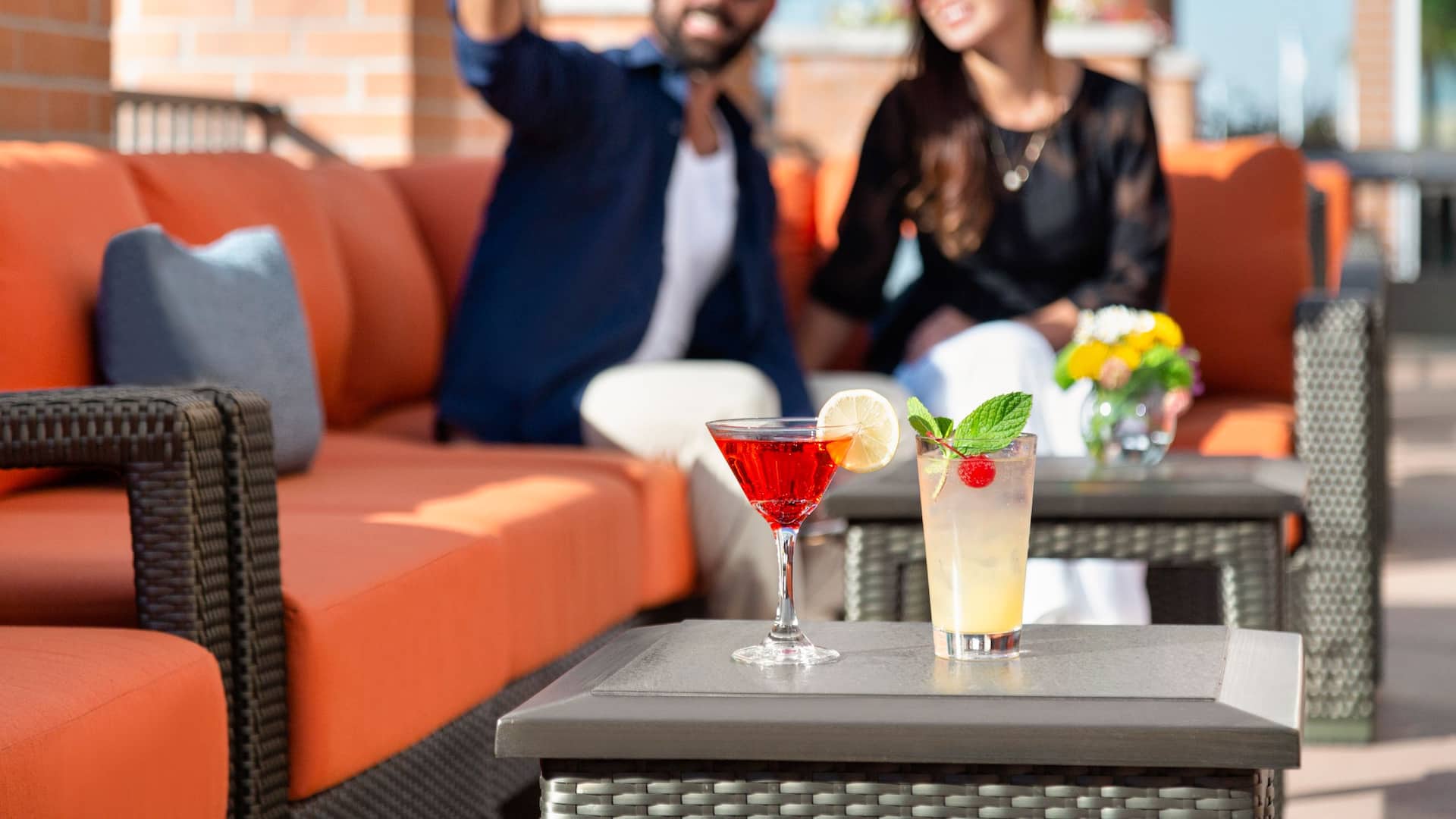 Hyatt Place Vacaville Patio Cocktails