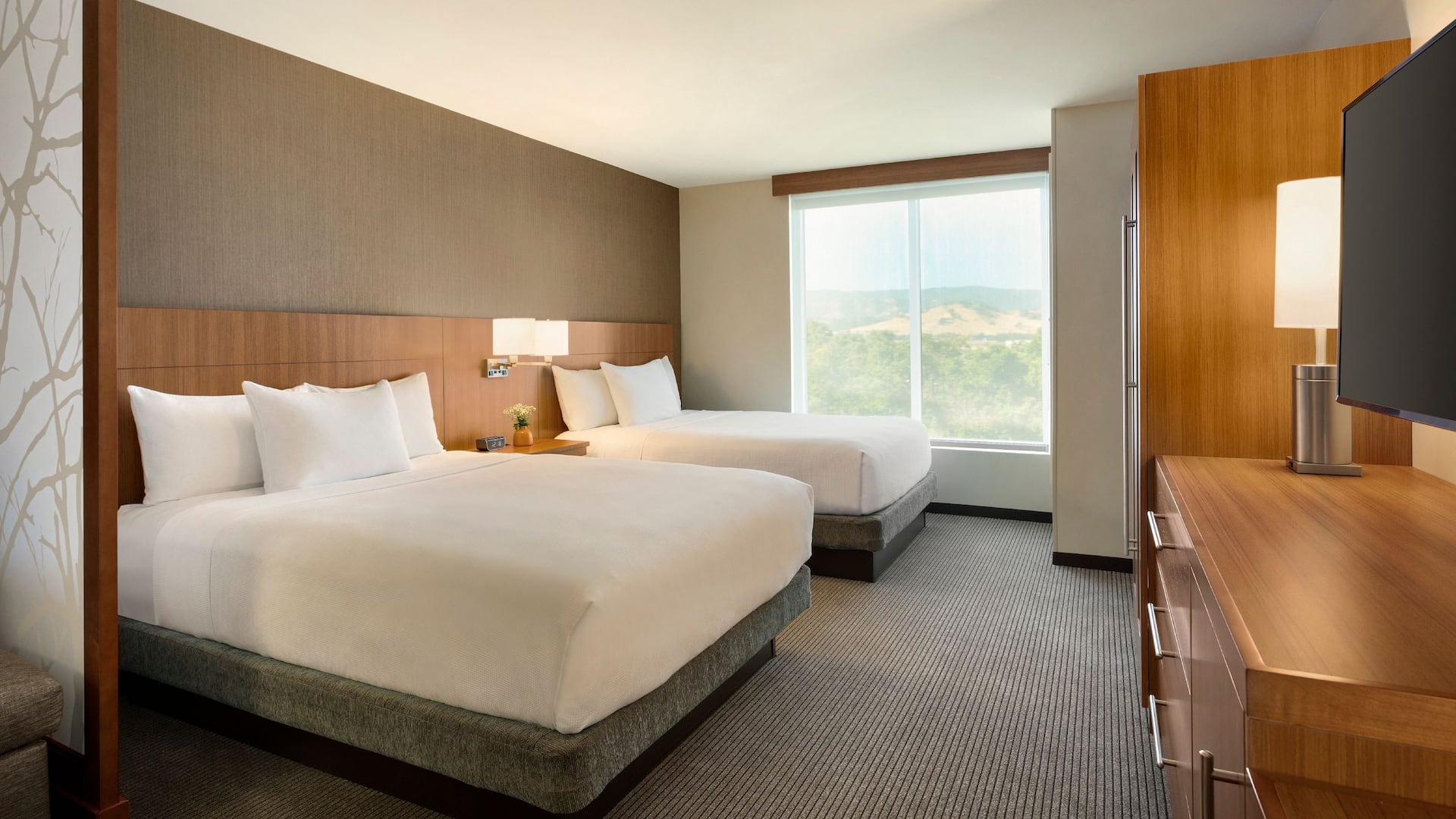 Hyatt Place Vacaville Two Queens Guestroom