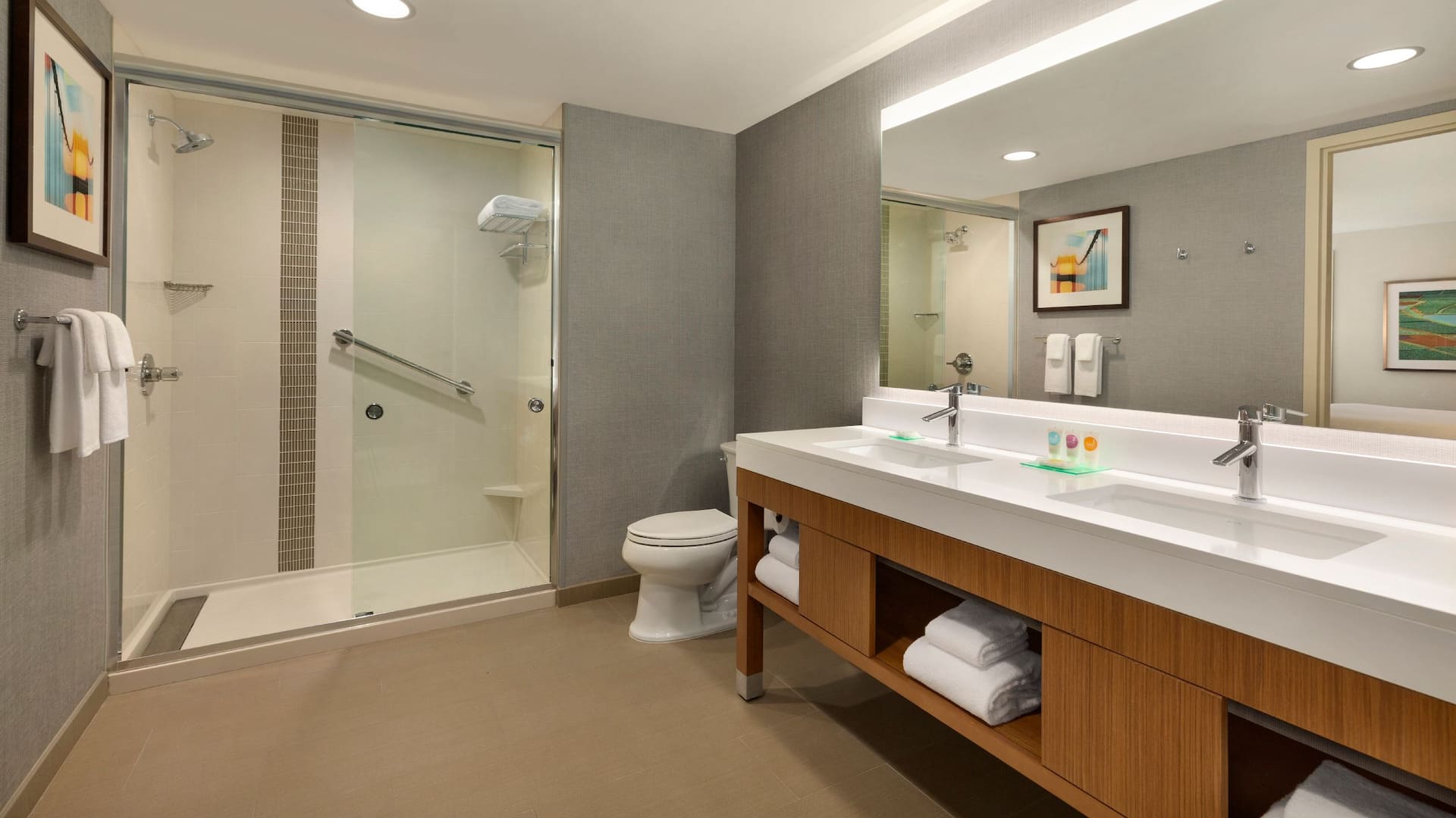 4 of 5 Hyatt Place Vacaville Suite Bathroom