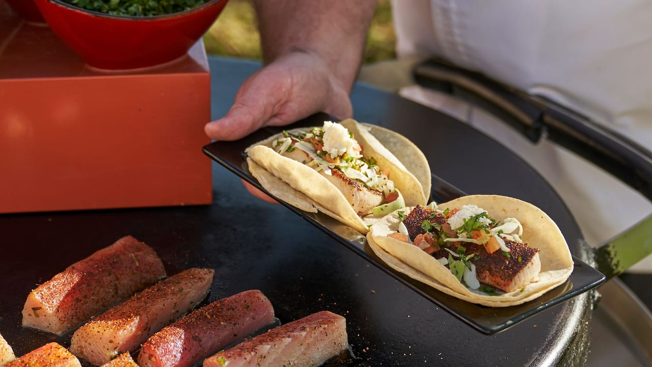 Group Culinary Fish Tacos