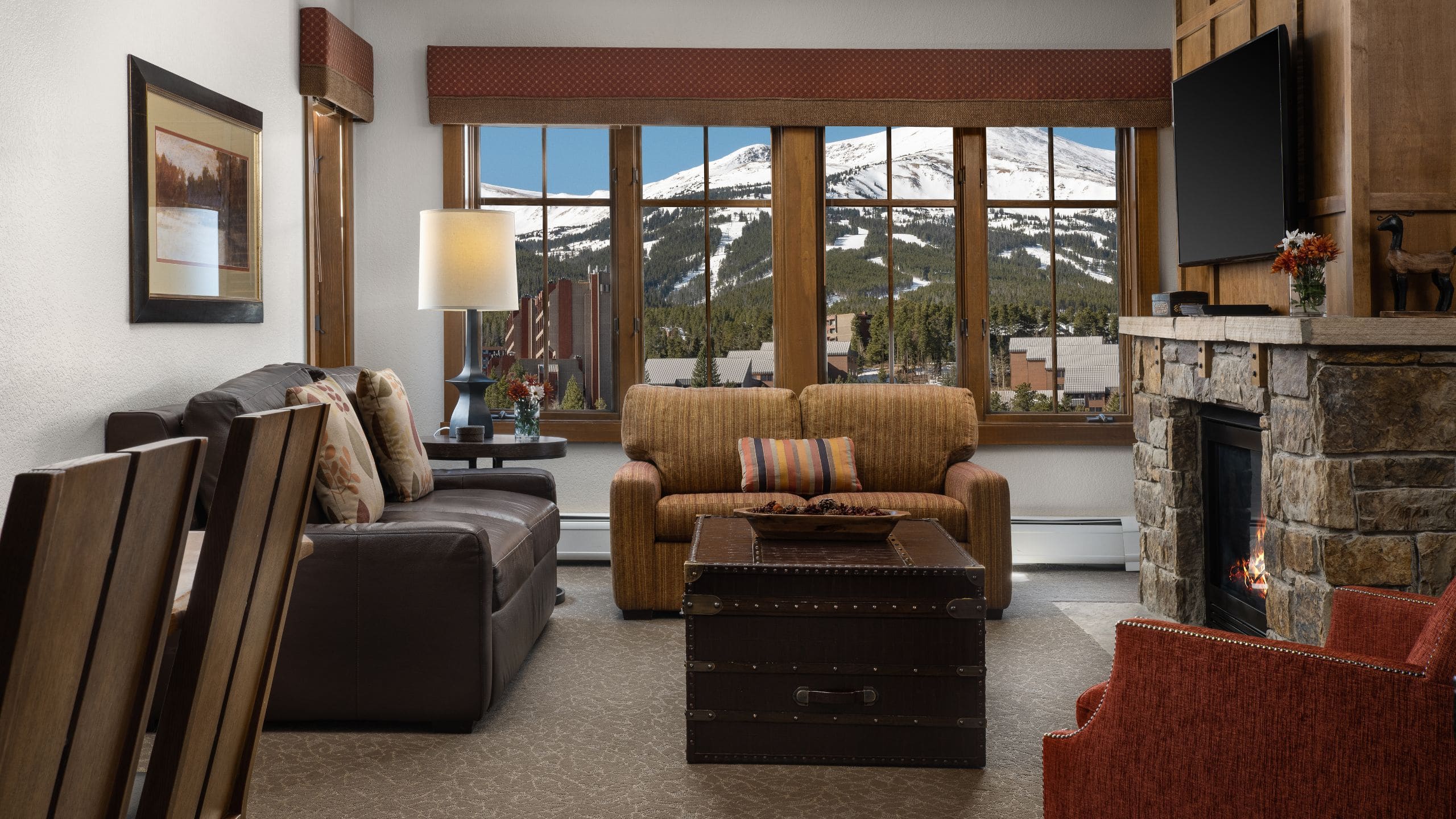 Hyatt Residence Club Breckenridge, Main Street Station Living Room Two Bedroom Suite