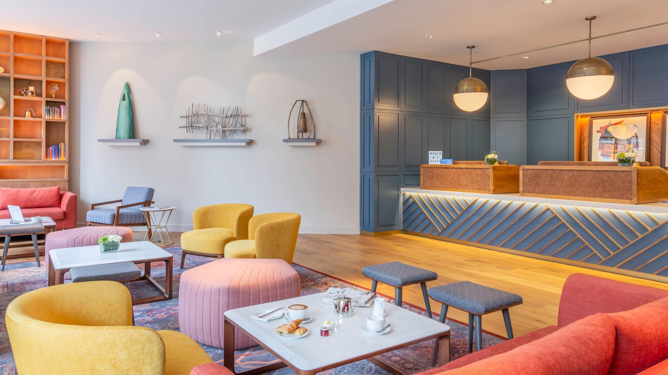 Hyatt Centric The Liberties Dublin Lobby Seating